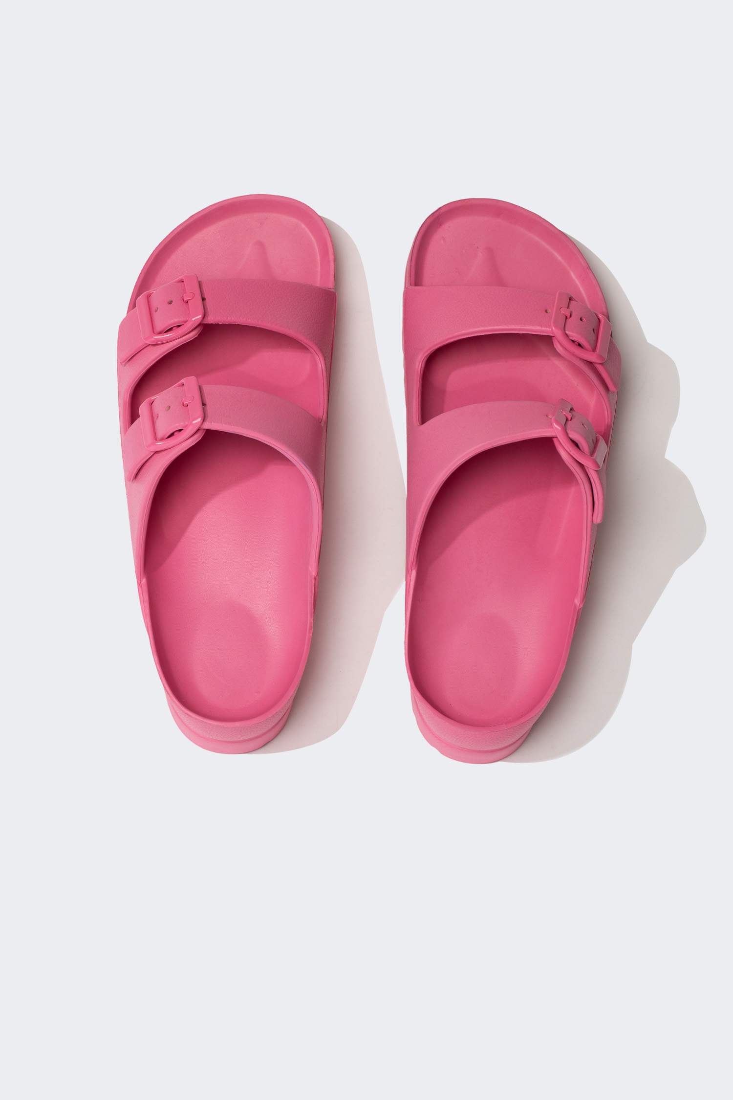 Kadın Yüksek Taban Çift Bantlı Eva Terlik