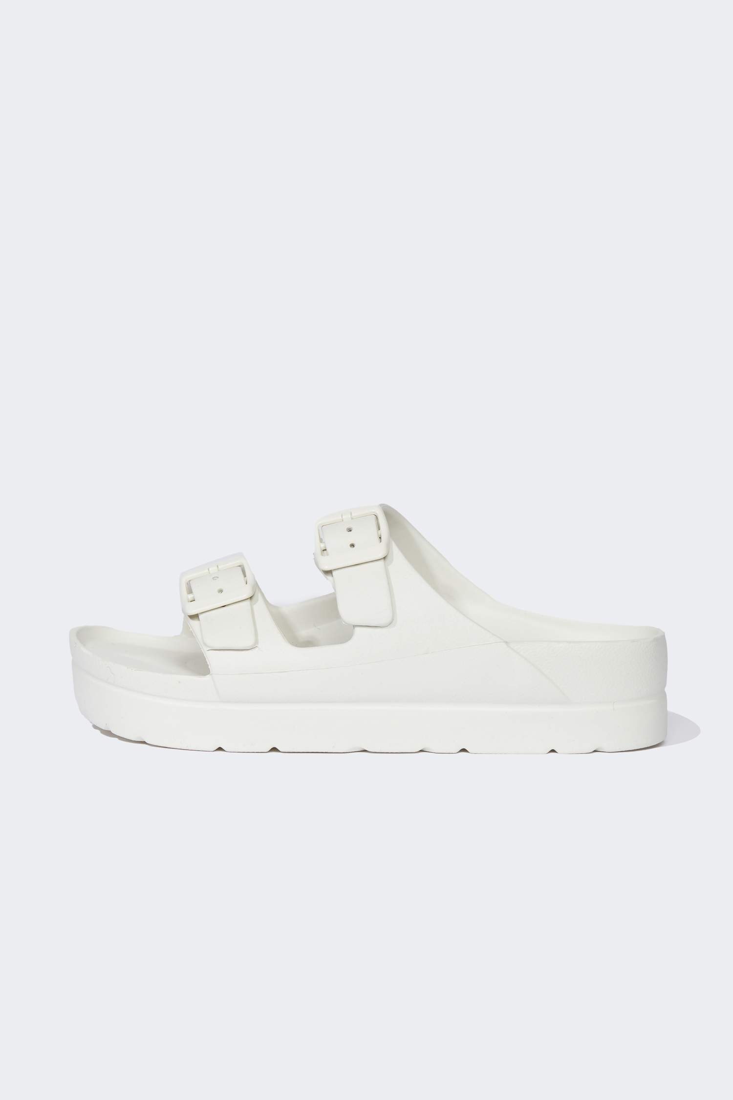 Kadın Yüksek Taban Çift Bantlı Eva Terlik