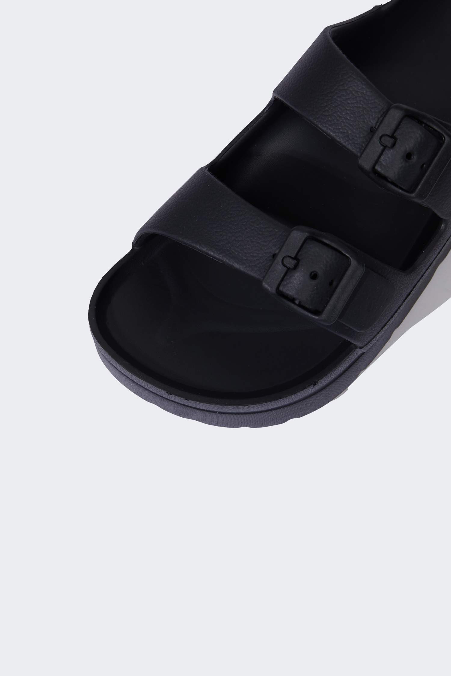 شبشب نسائي بكعب عالي بشريط مزدوج