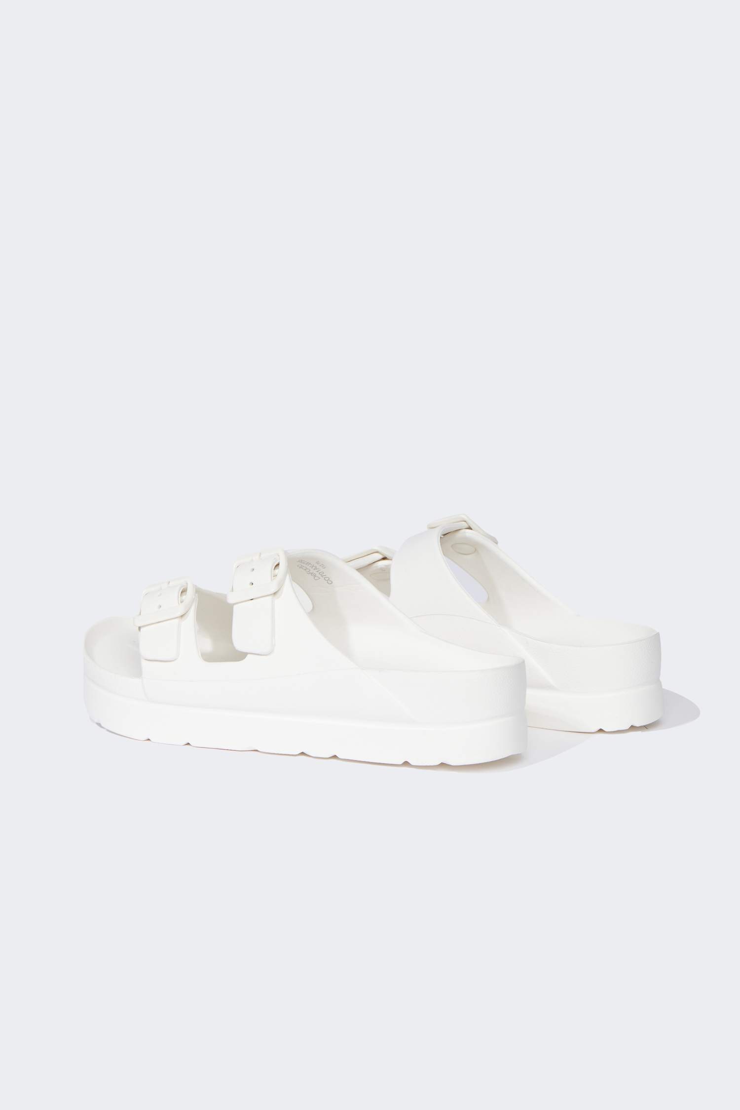 Kadın Yüksek Taban Çift Bantlı Eva Terlik