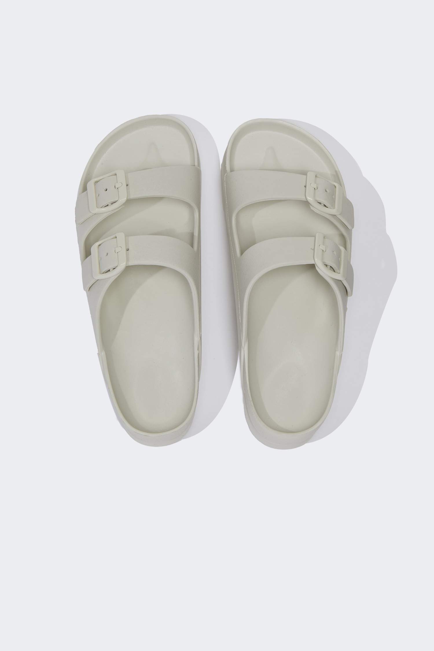 Kadın Yüksek Taban Çift Bantlı Eva Terlik