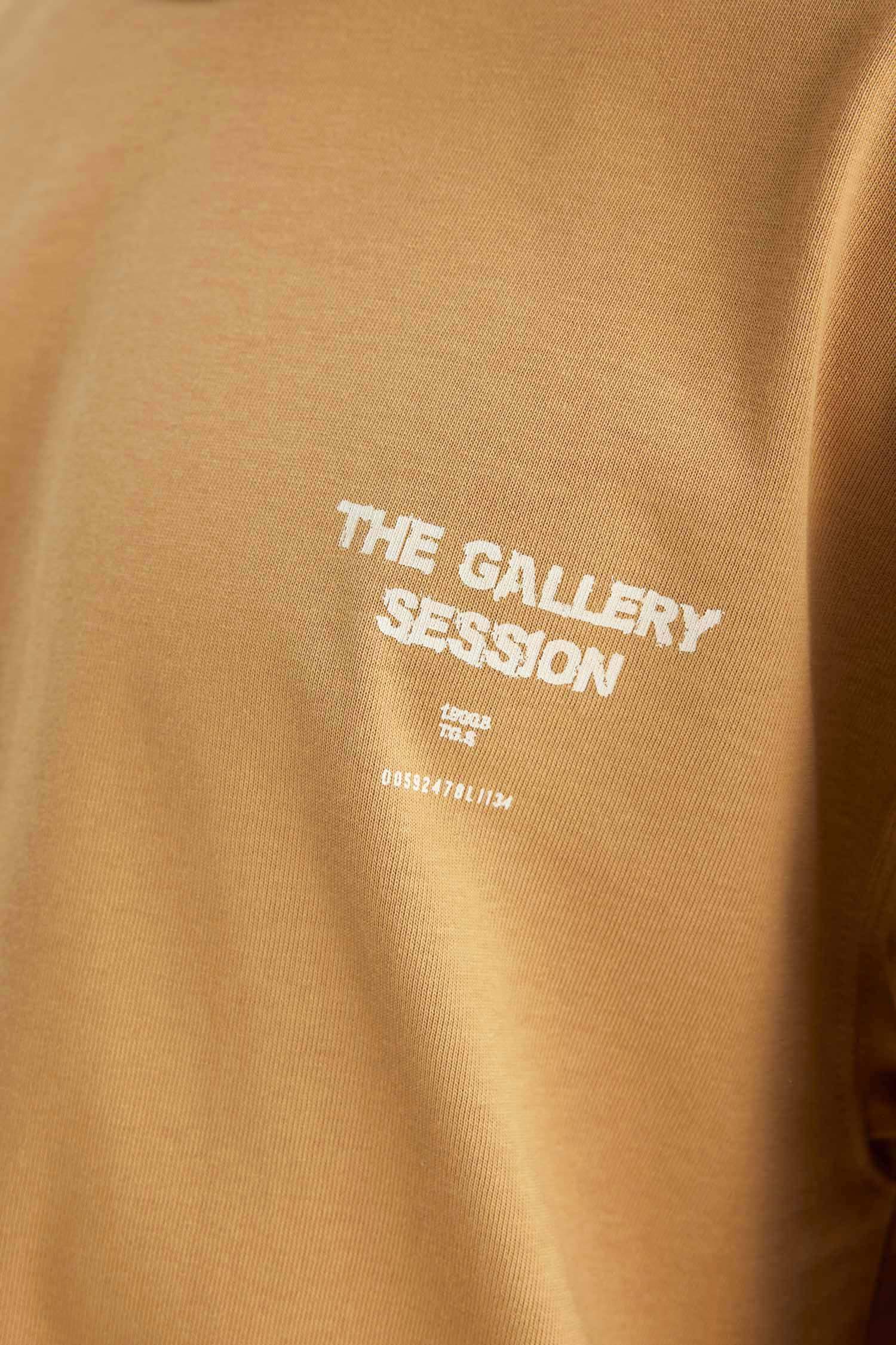 T-Shirt imprimé Au Dos Coupe Relax Col Rond à Manches Courtes