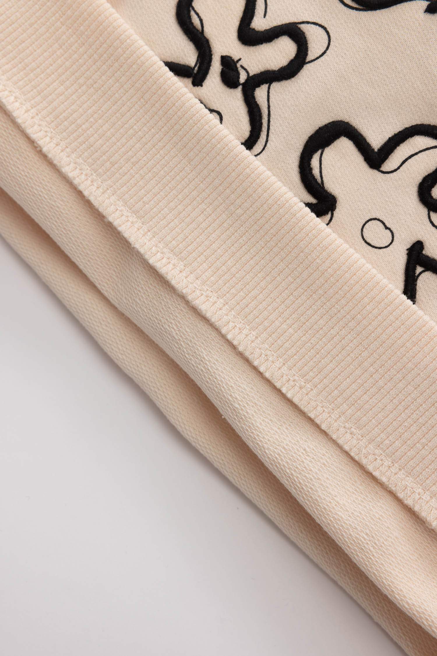 Baby Girl Crew Neck Floral Printed Sweatshirt