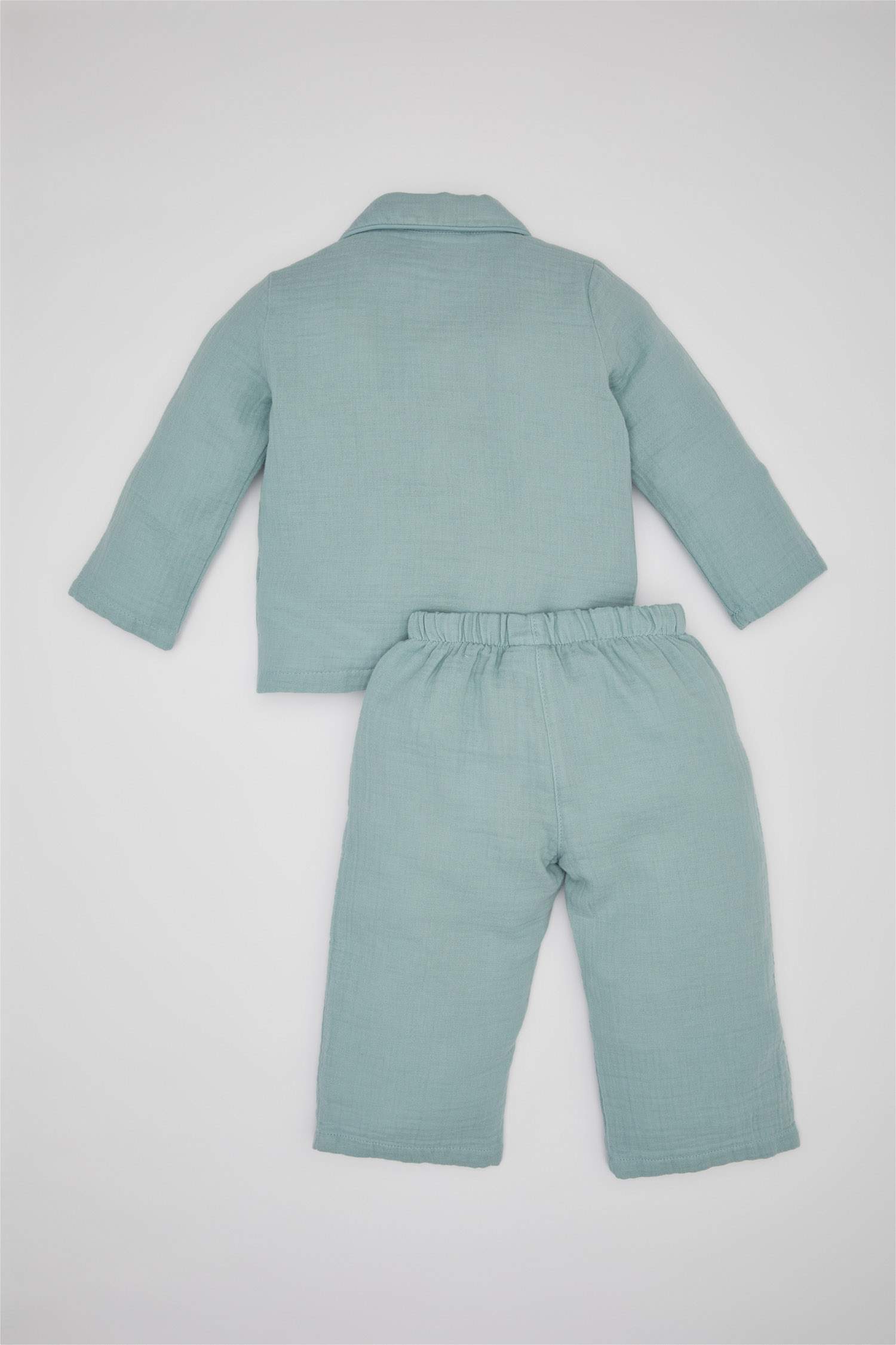 Baby Boy Muslin 2 Piece Pajama Set
