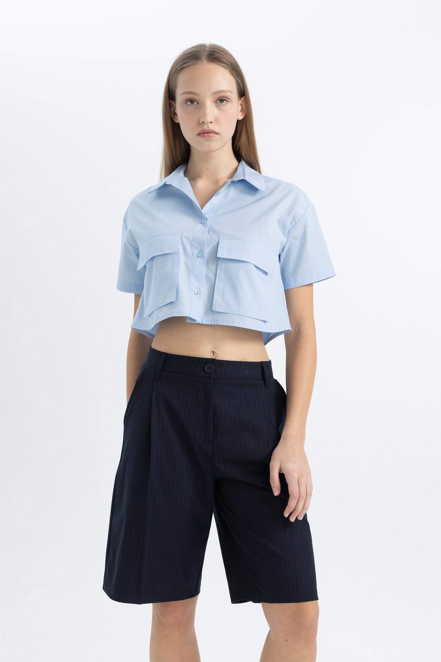 Рубашка оверсайз с коротким рукавом, Coool