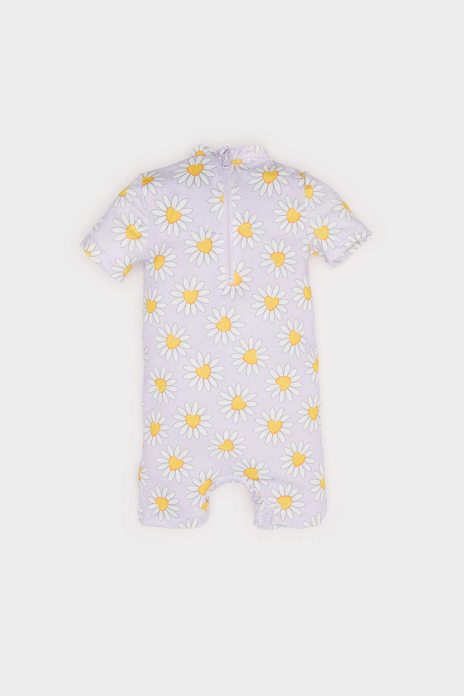 مايو سباحة بنات مطبوع قصة عادية