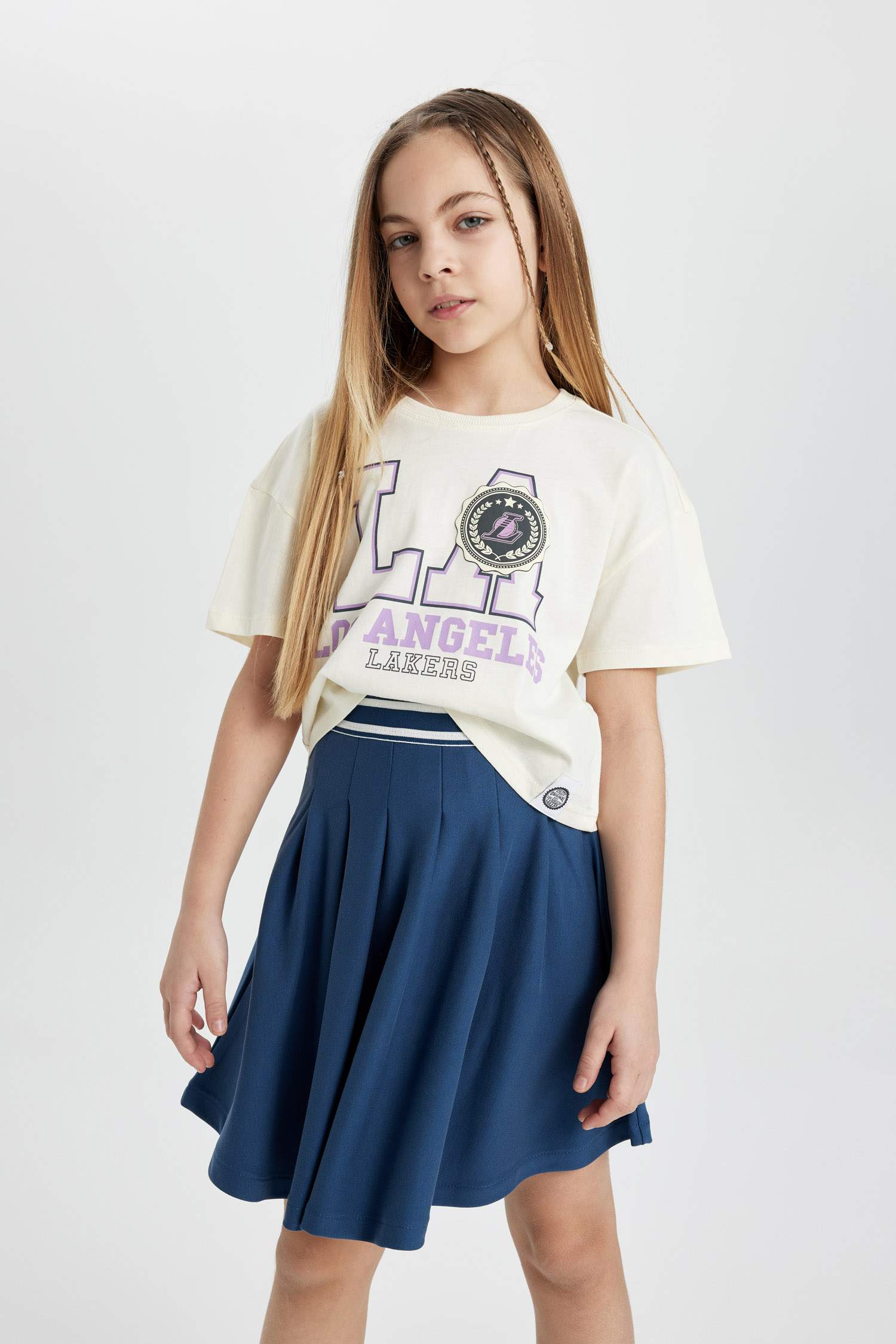 تيشيرت نص كم من لوس أنجلوس ليكرز