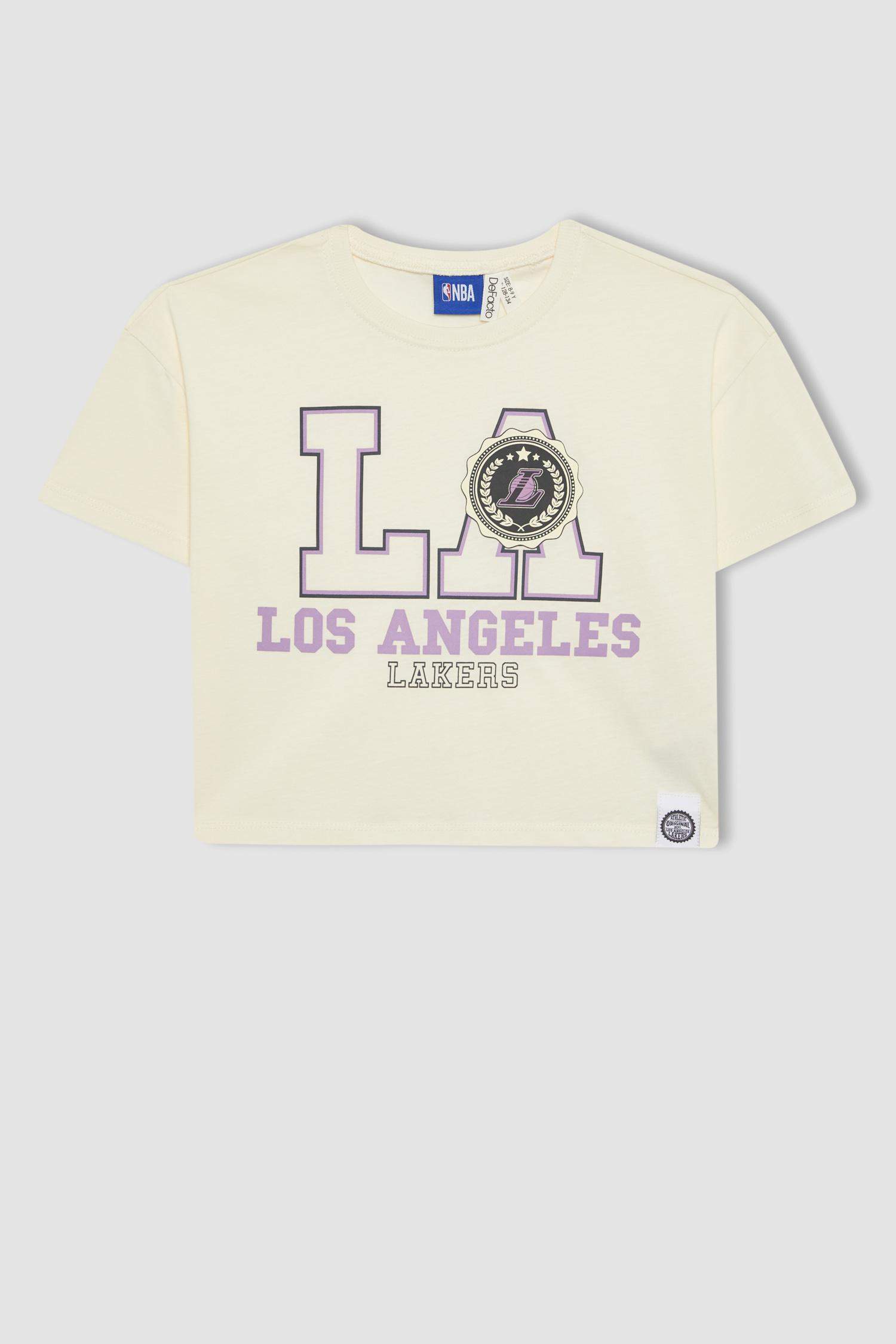 تيشيرت نص كم من لوس أنجلوس ليكرز