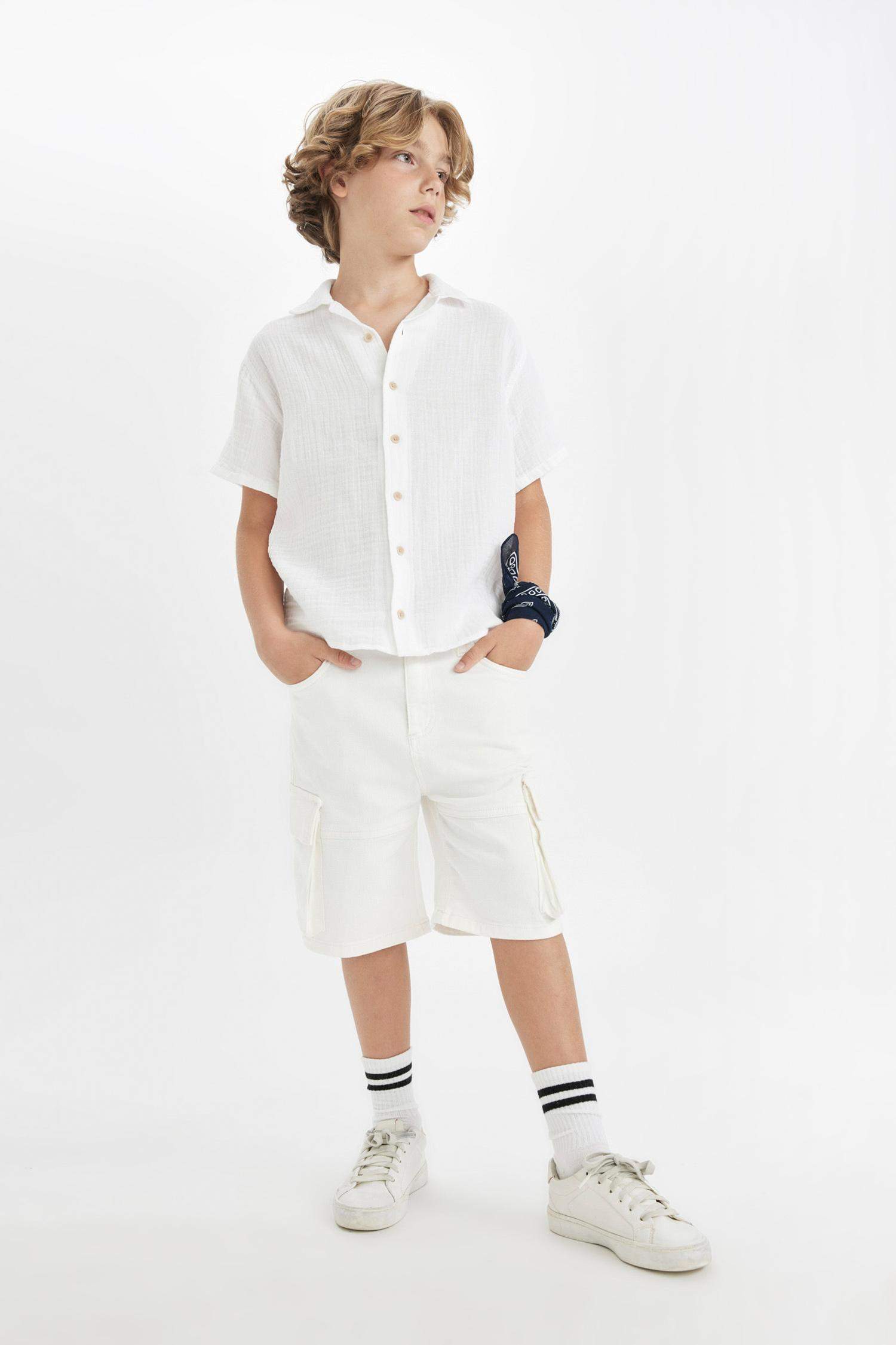 شورت جينز ولادي