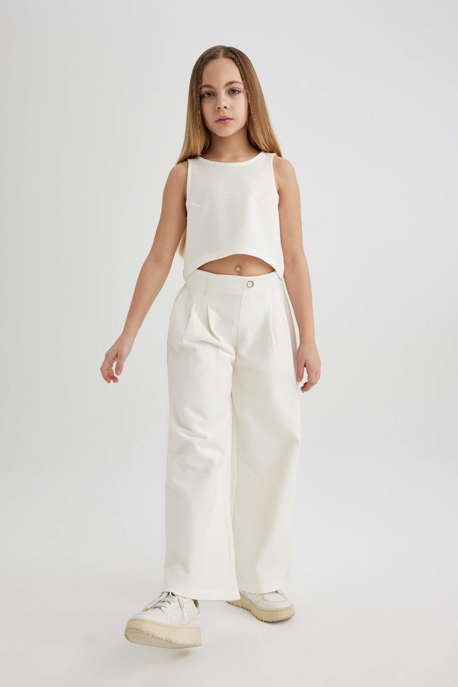 سيت بناتي بلوزة وبنطلون - قطعتين