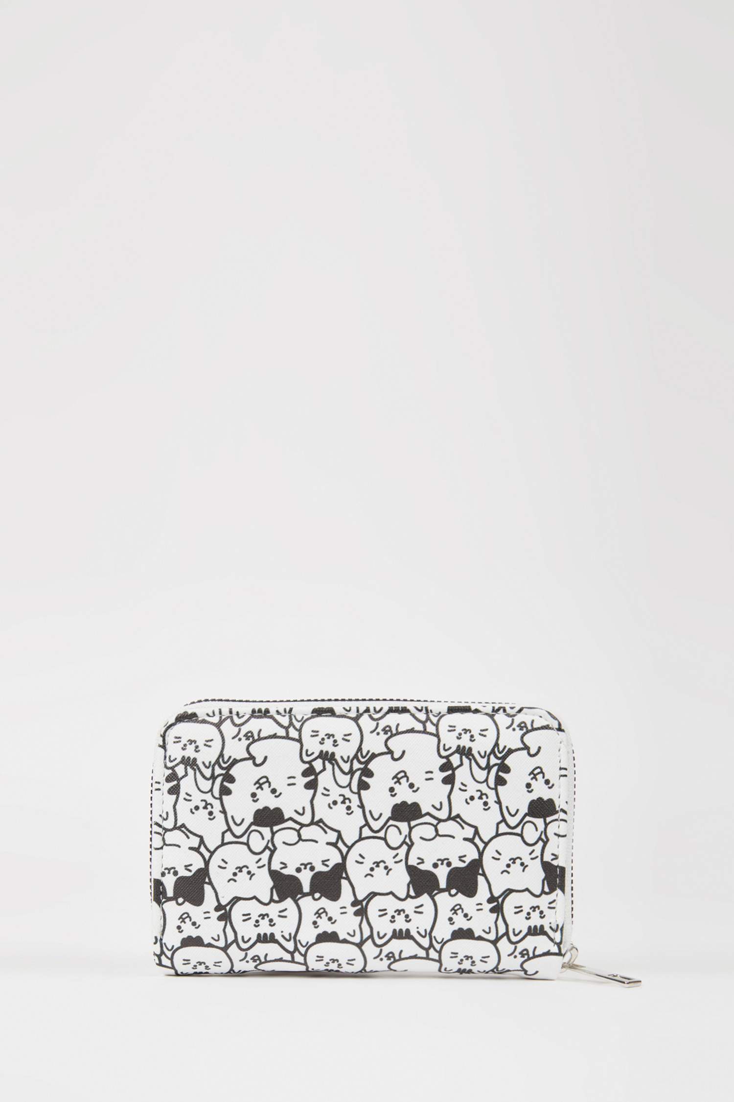 Kadın Desenli Suni Deri Cüzdan