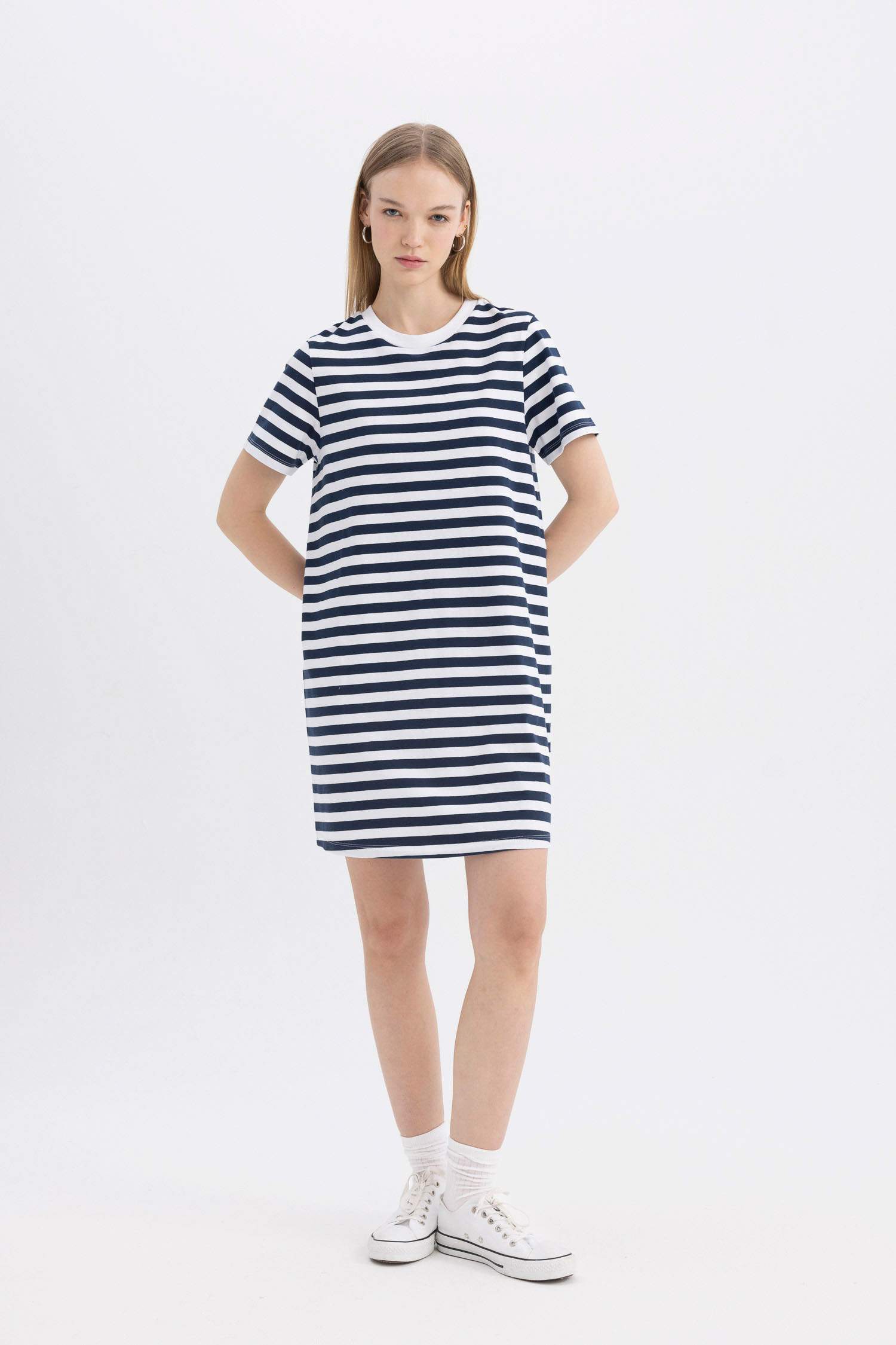 Платье мини с круглым вырезом, Coool