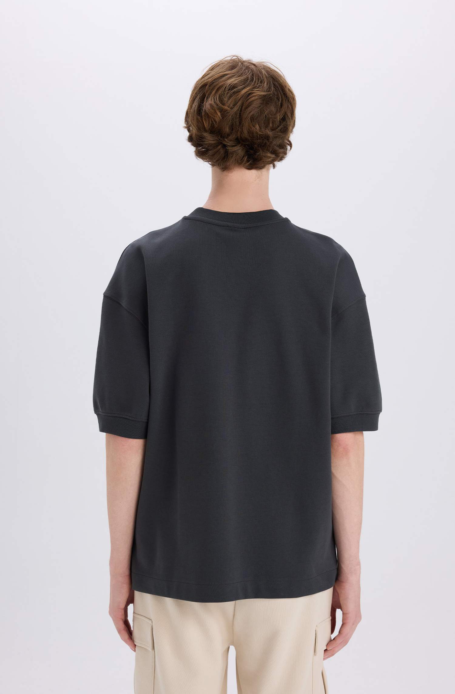 Футболка с круглым вырезом с принтом