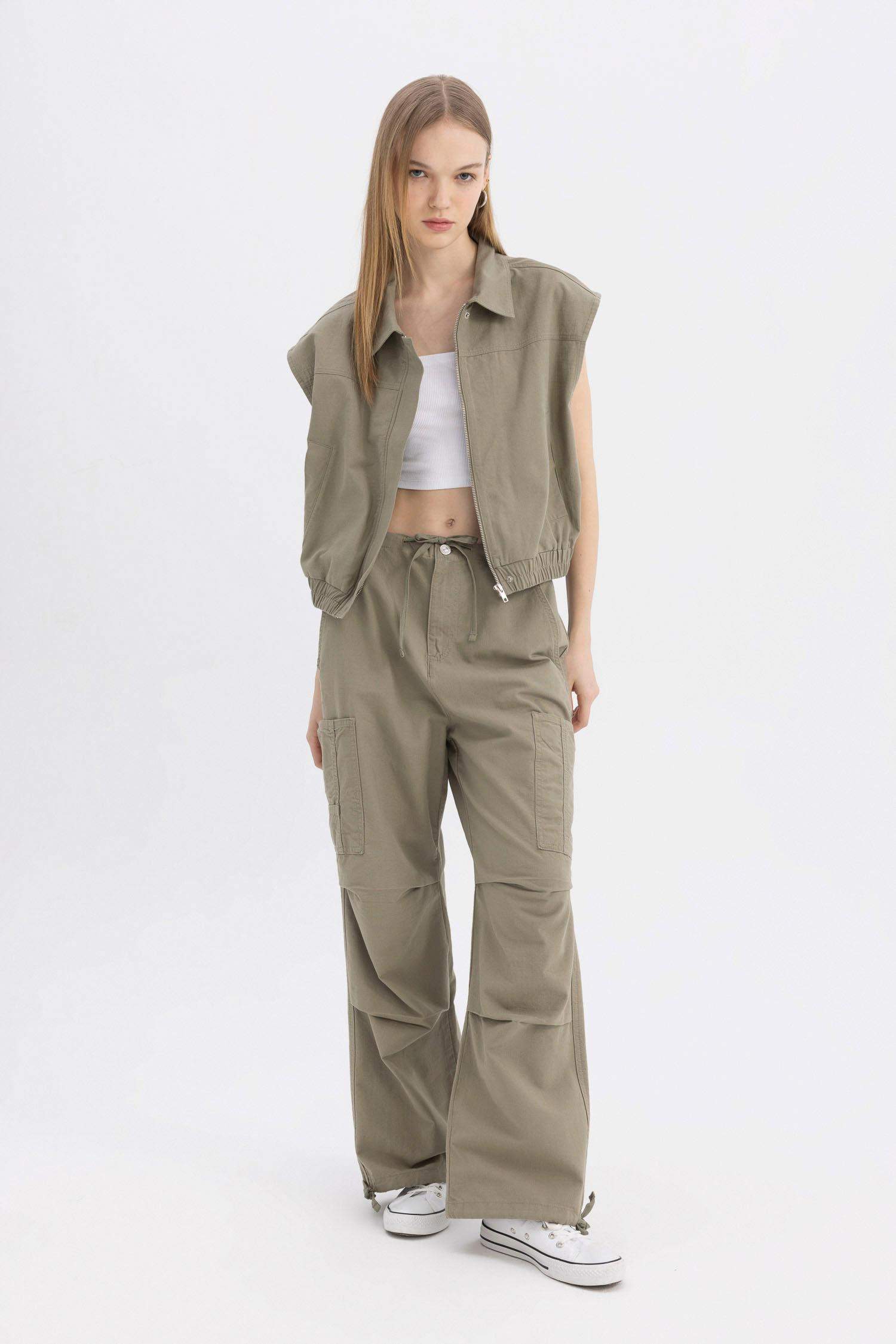 Regular Fit Gabardine Vest