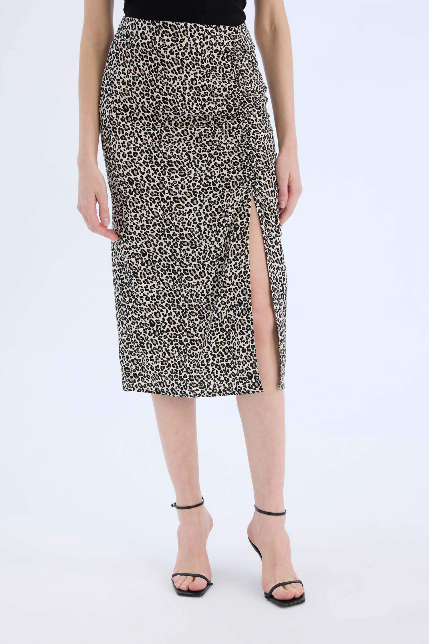 жануар a сызығы орташа ұзындық Тоқылған юбка