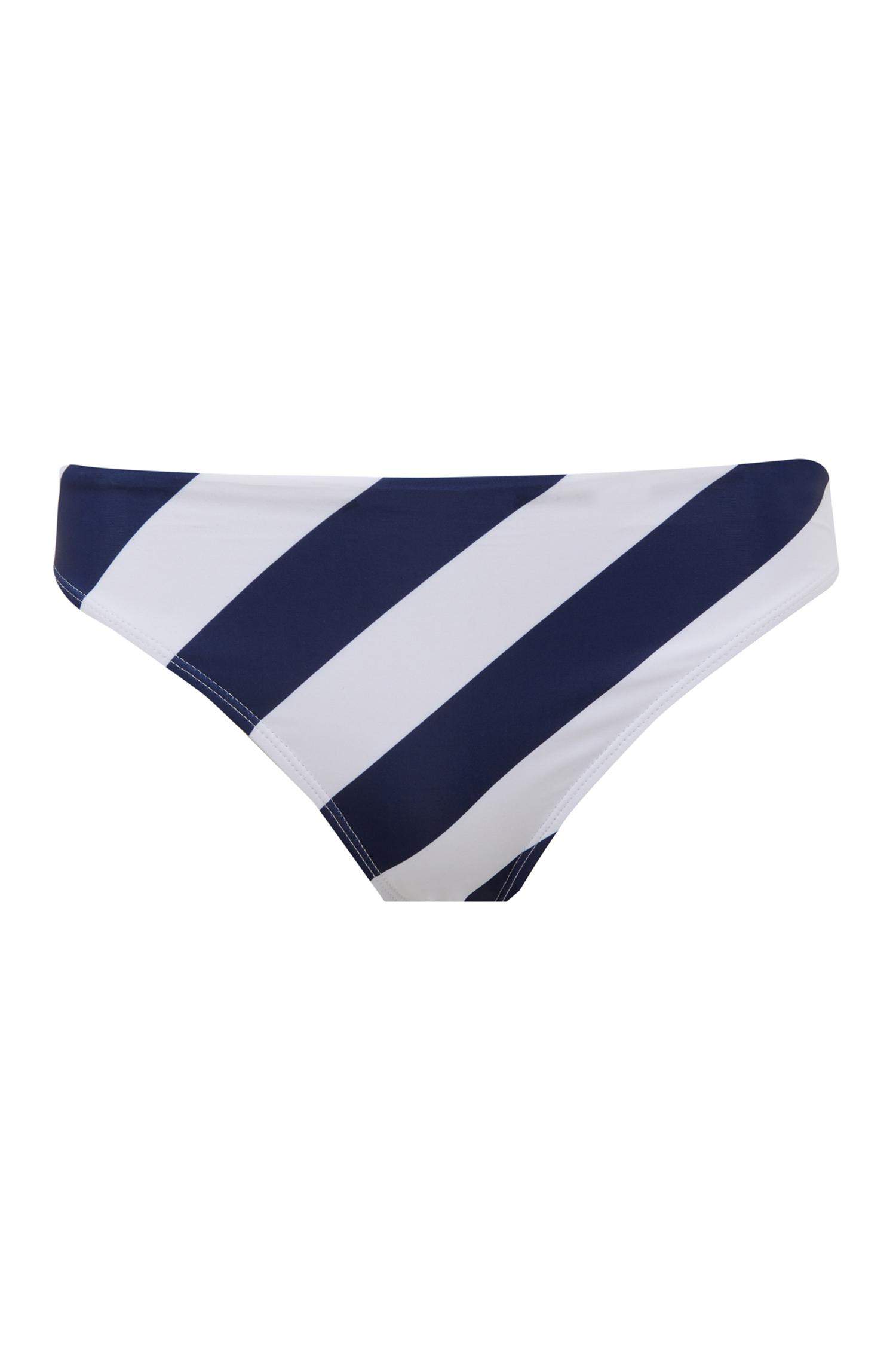 Fall in Love Regular Fit Striped Bikini Bottom