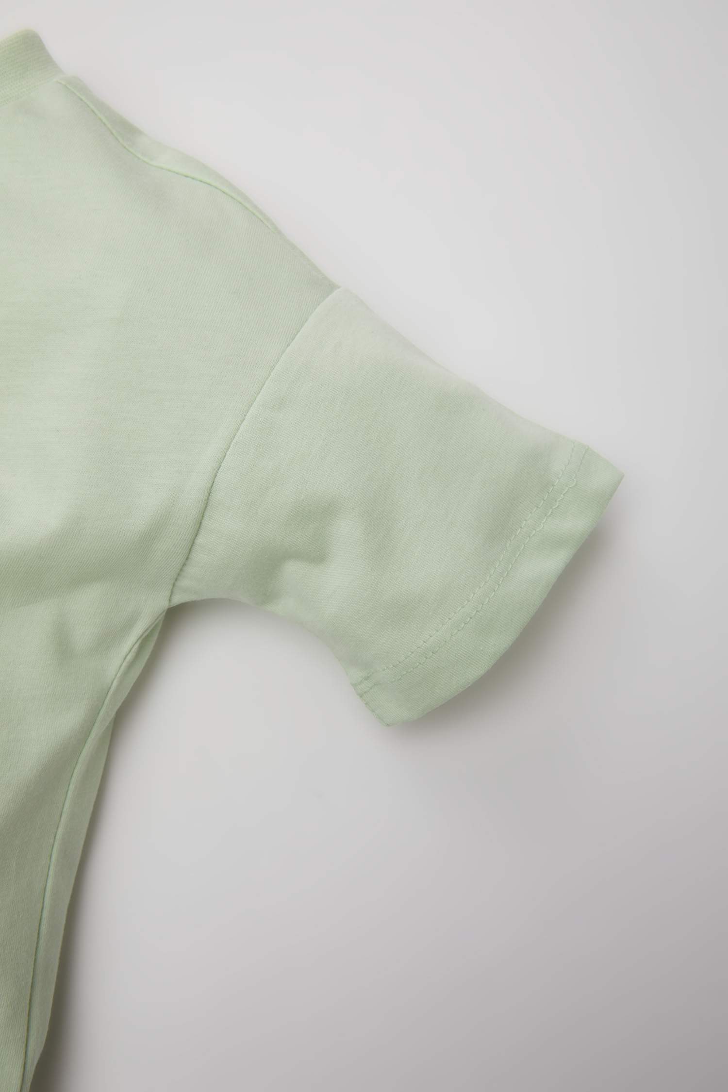 Baby Boy Crew Neck Printed Short Sleeve T-Shirt