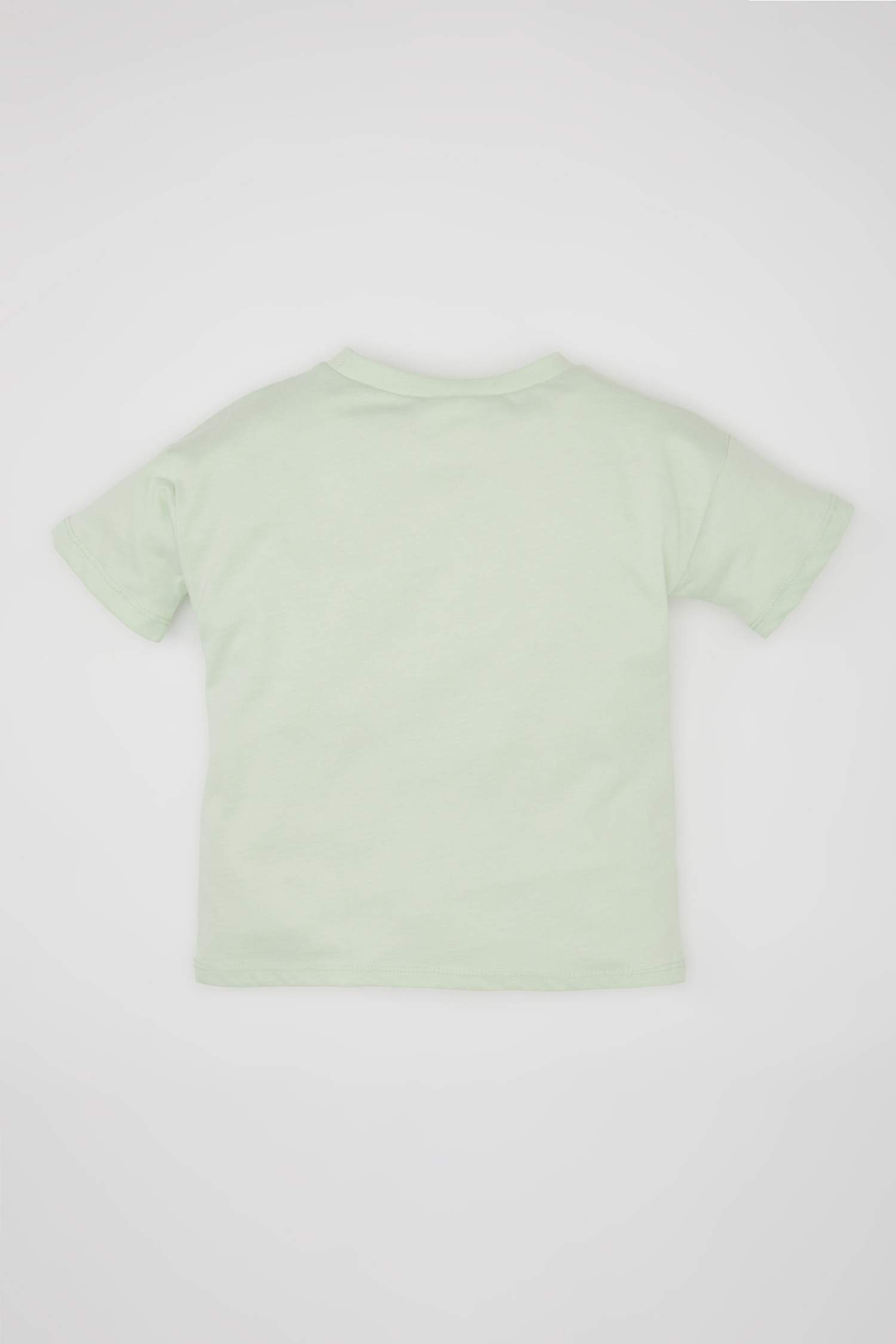 Baby Boy Crew Neck Printed Short Sleeve T-Shirt