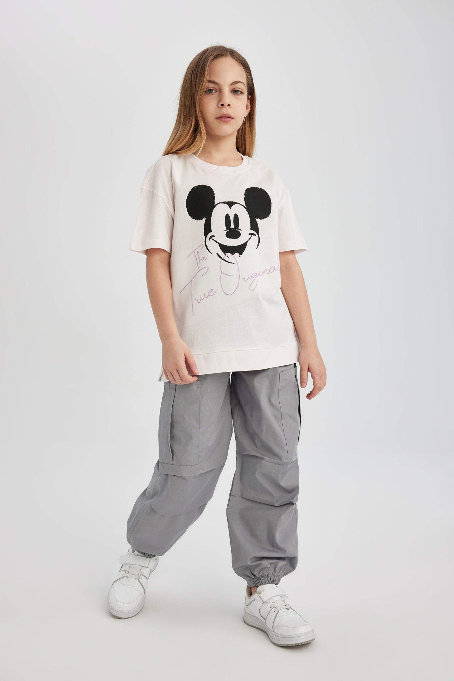 Girl Disney Mickey & Minnie Oversize Fit T-Shirt