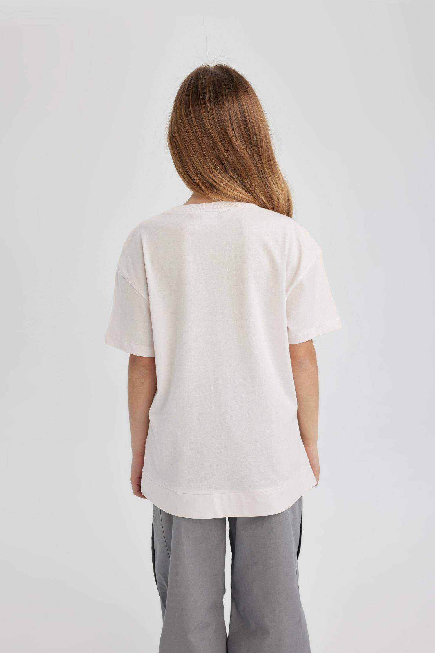 Girl Disney Mickey & Minnie Oversize Fit T-Shirt