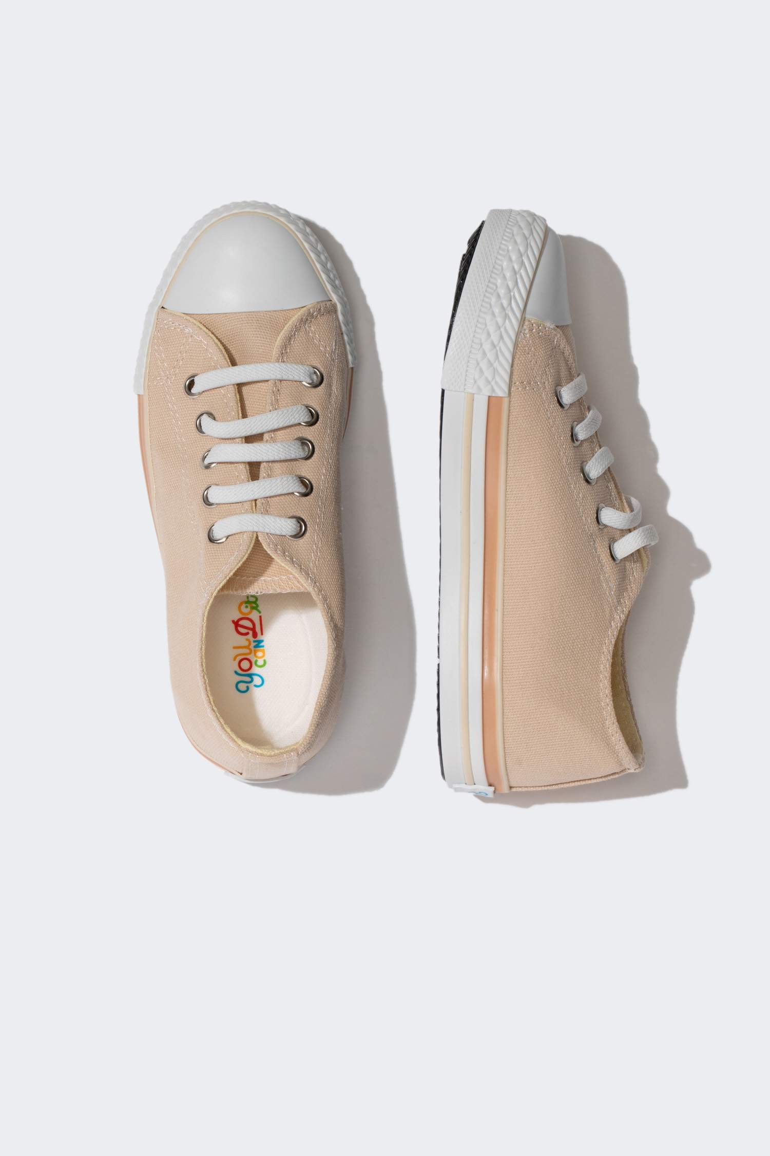 Girl Flat Sole Sneakers