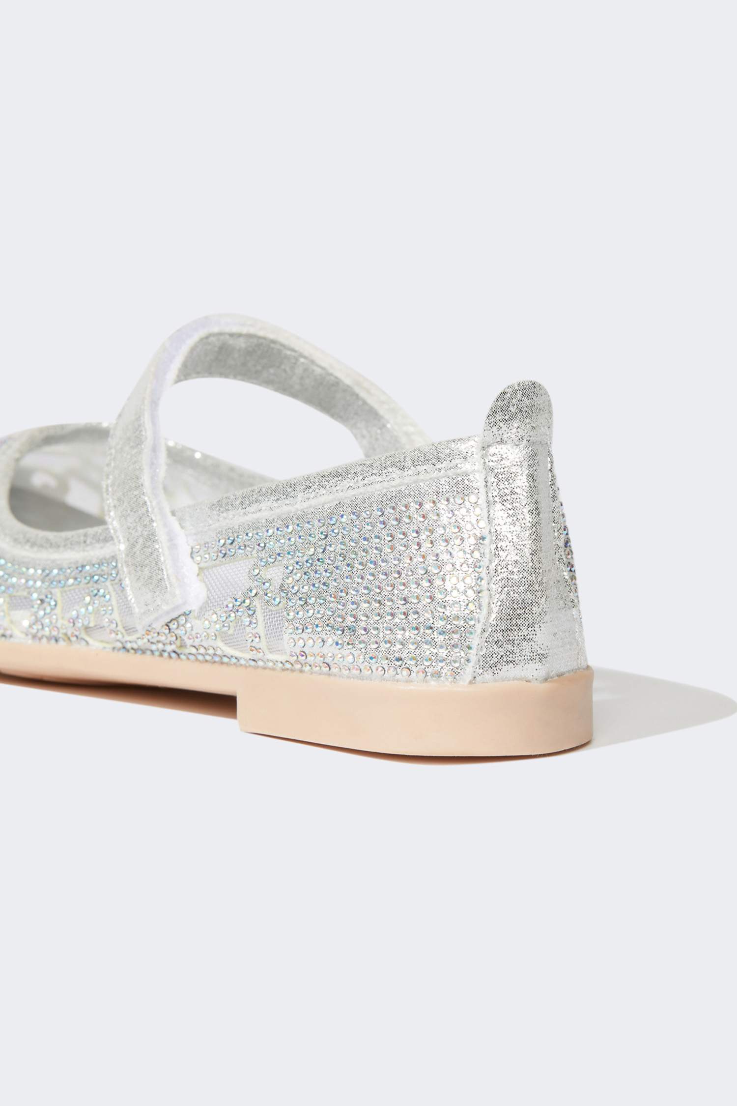 Kız Çocuk Düz Taban Suni Deri Babet