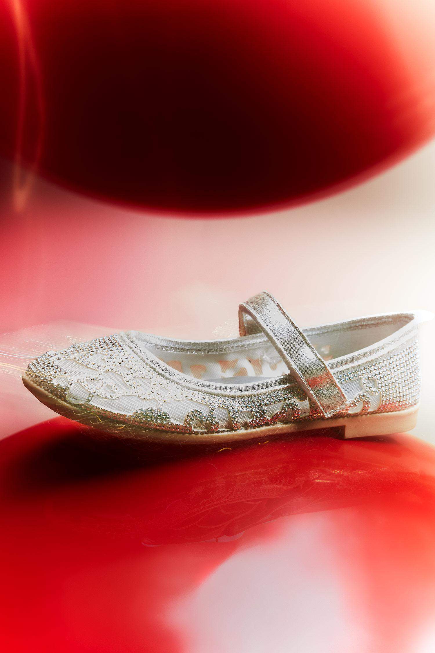 Kız Çocuk Düz Taban Suni Deri Babet