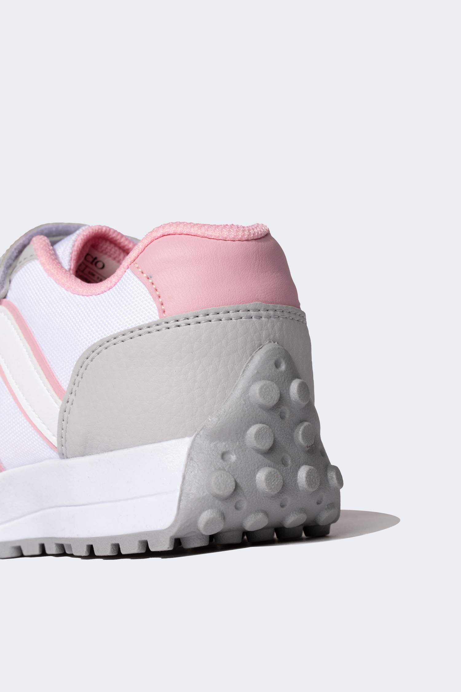 Kız Çocuk Yüksek Taban Suni Deri Sneaker