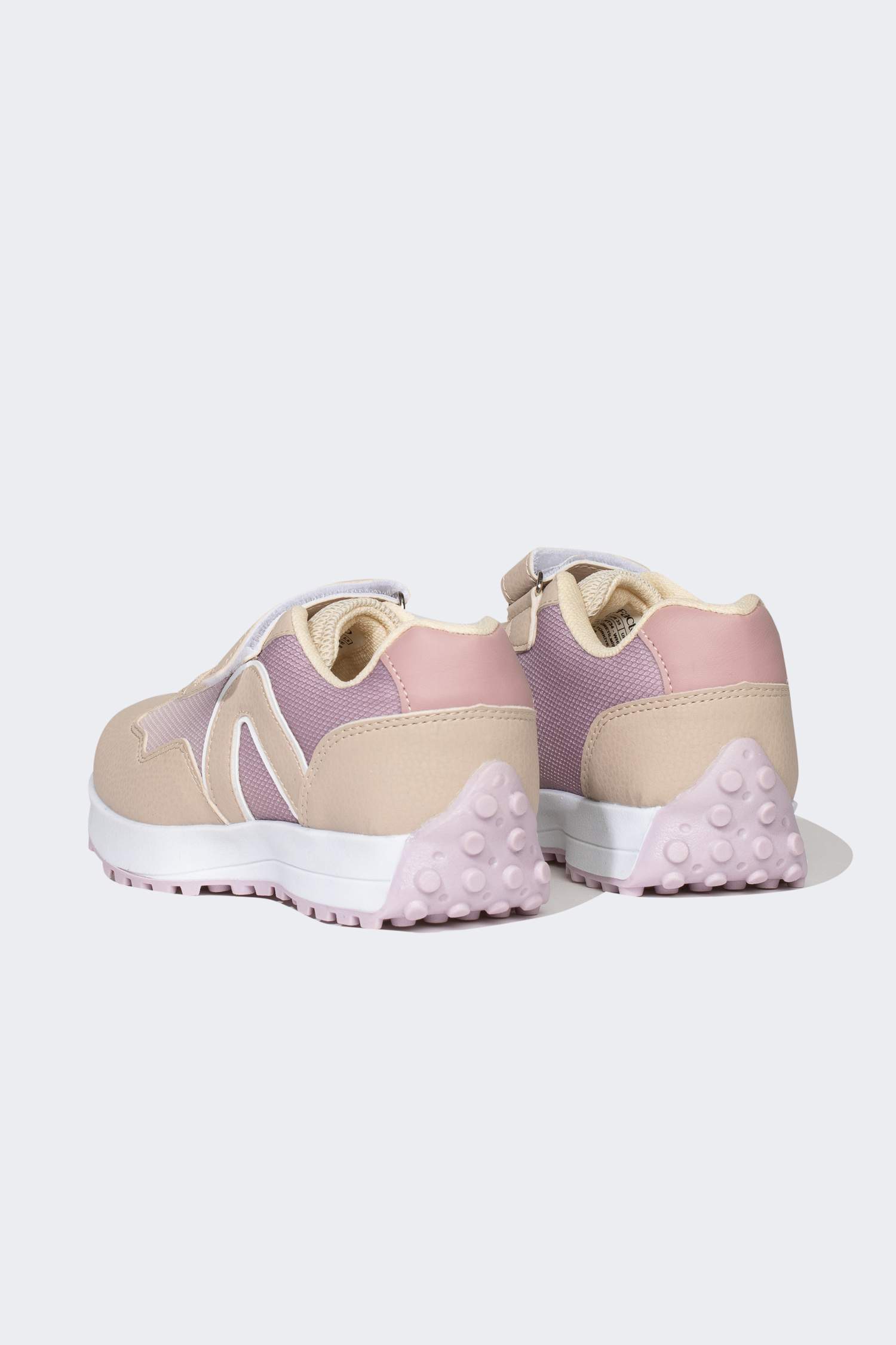 Girl Faux Leather Thick Sole Sneaker