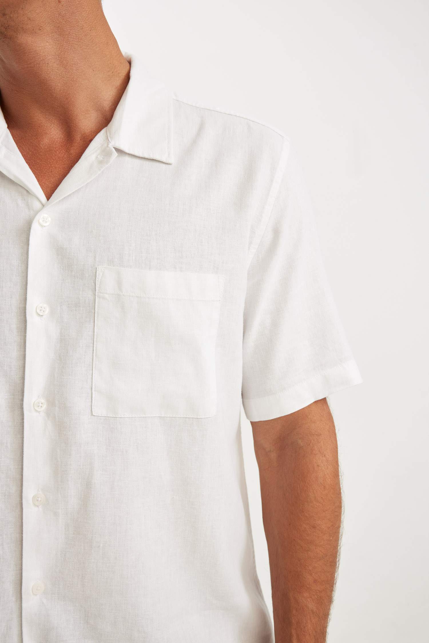 Relax Fit Polo Neck Short Sleeve Shirt