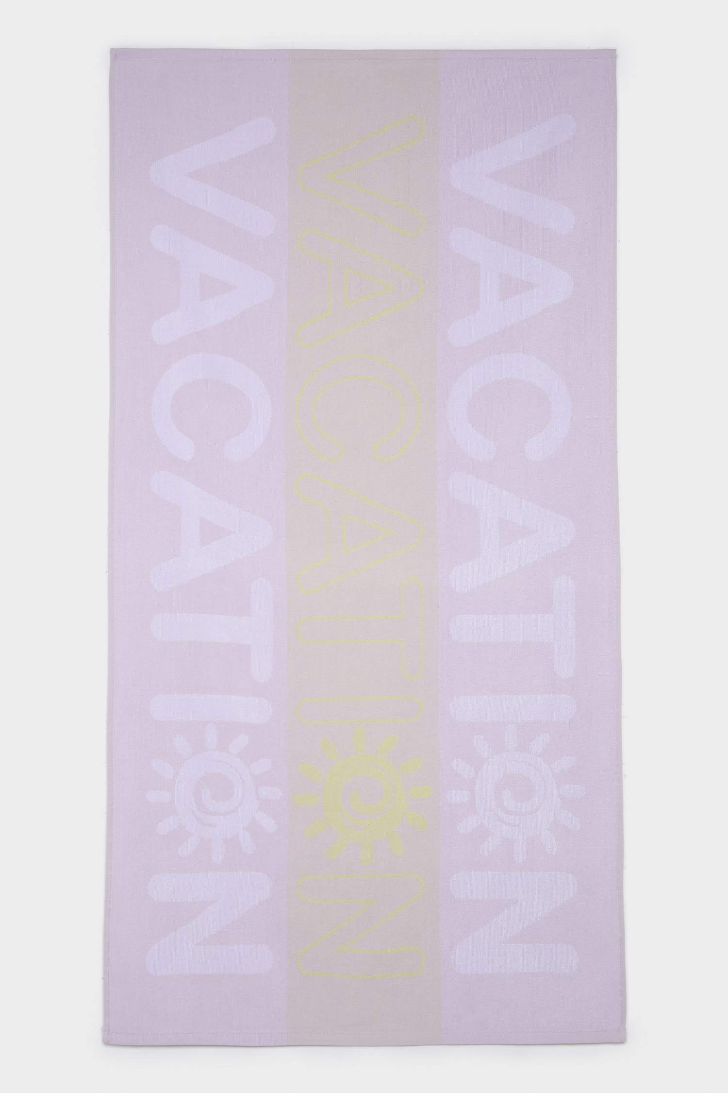 منشفة بحر نسائي قطن منقوش