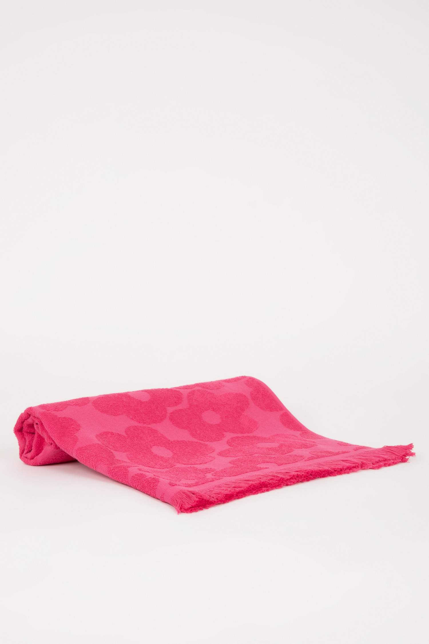 بشكير بحر بناتي قطن منقوش