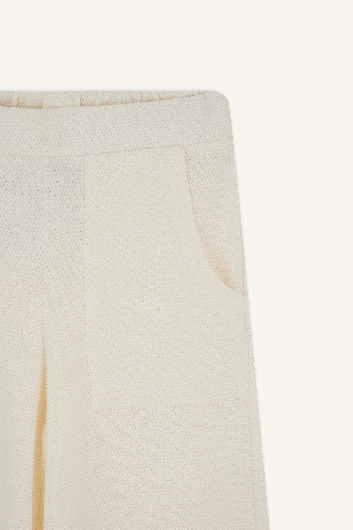 Pantalon de survêtement large à taille élastique pour fille