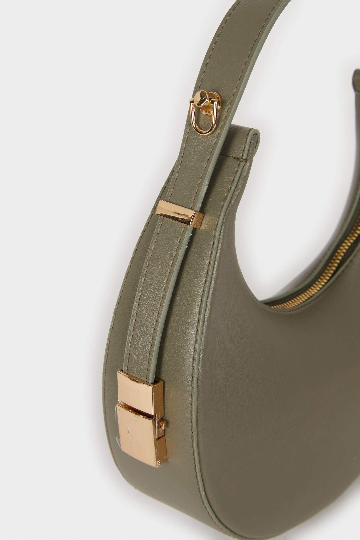 Woman Faux Leather Shoulder Bag