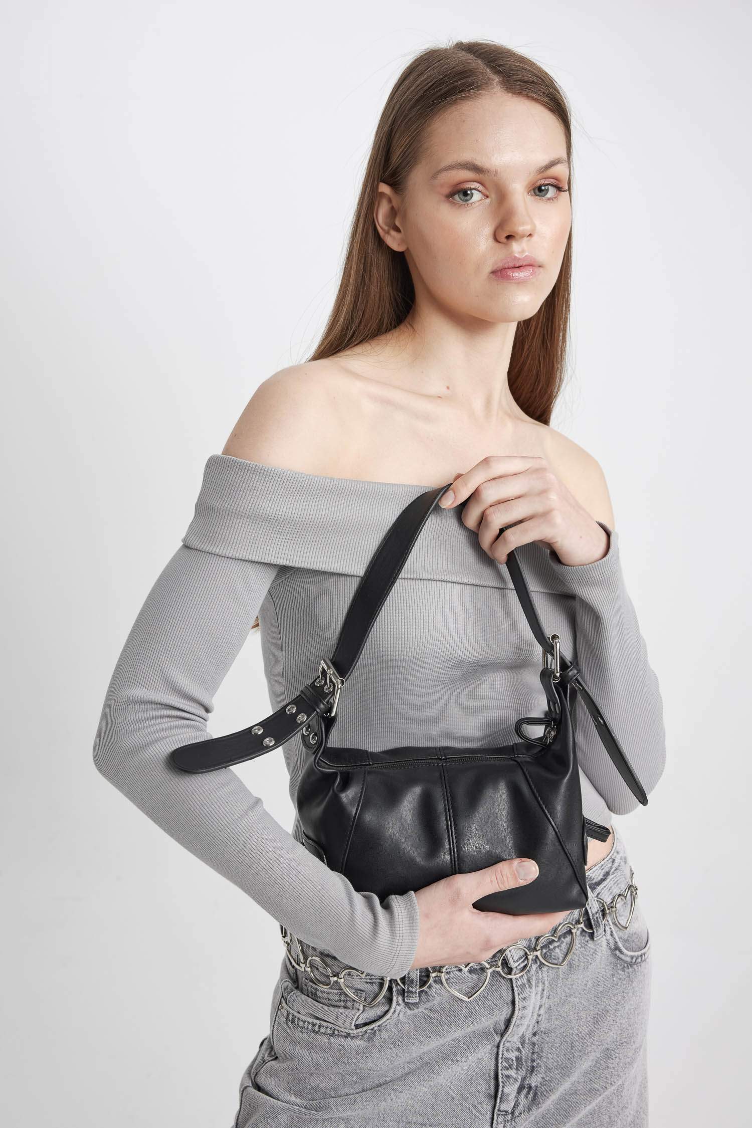 Kadın Suni Deri Omuz Çantası