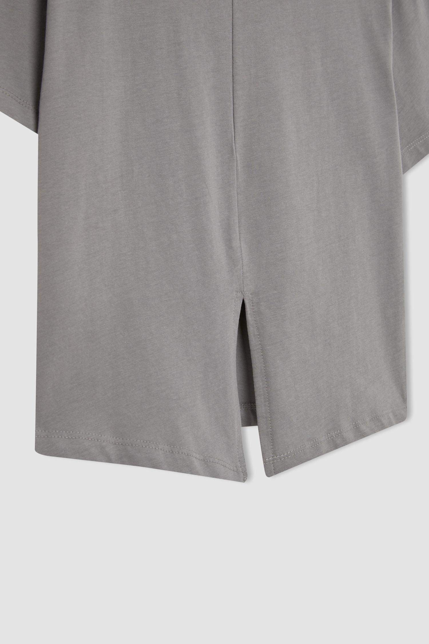 T-shirt à col rond et manches courtes Coupe décontractée pour fille