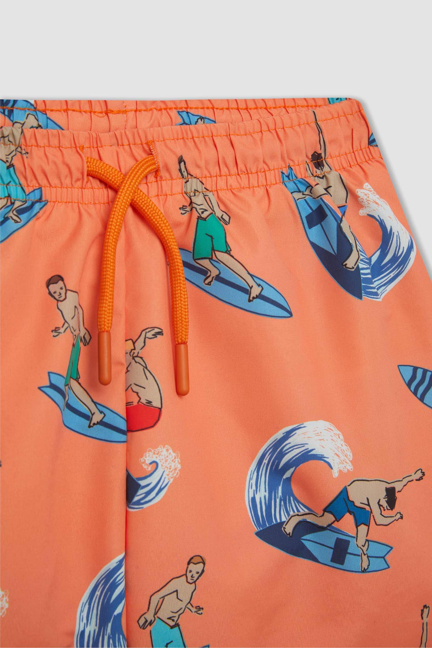 Boy Printed Short Sleeve T-Shirt Swim Shorts 2 Piece Set