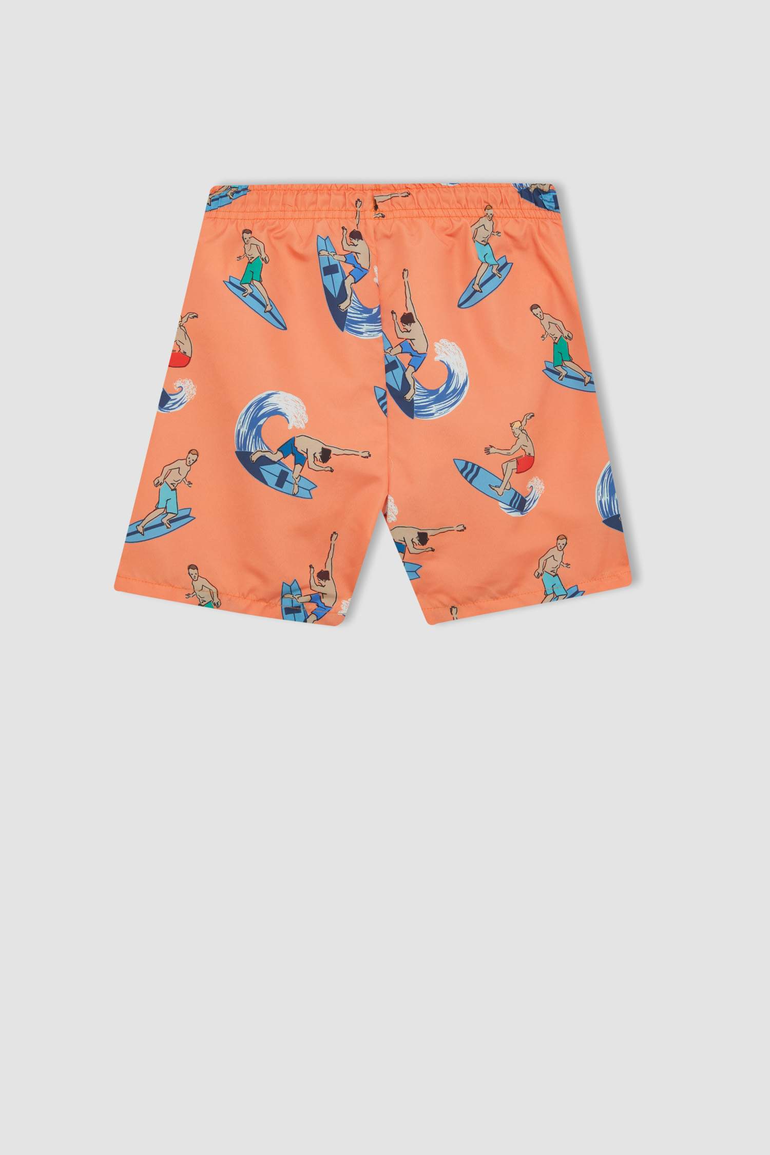 Boy Printed Short Sleeve T-Shirt Swim Shorts 2 Piece Set