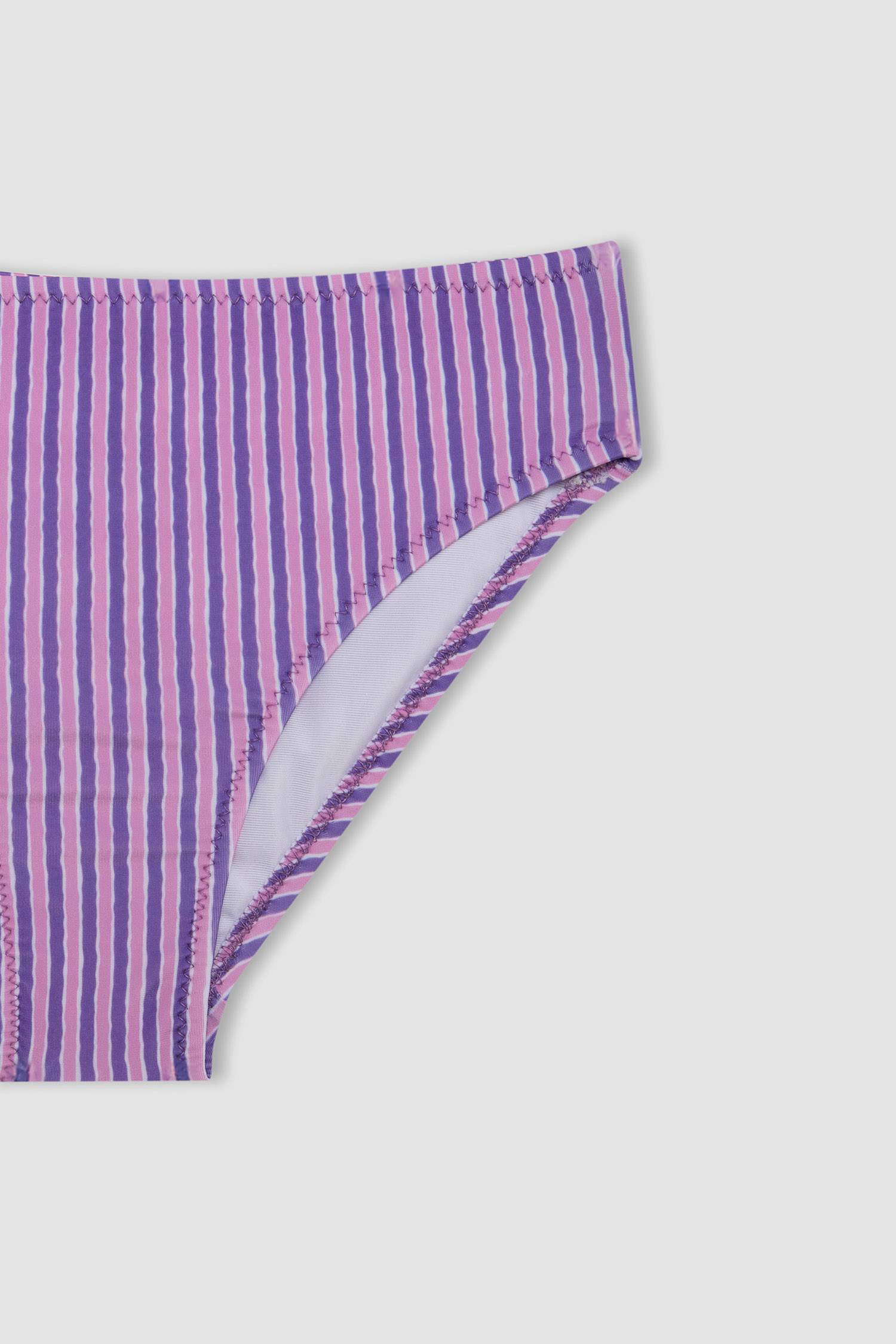 Kız Çocuk Çizgili Bikini Takımı