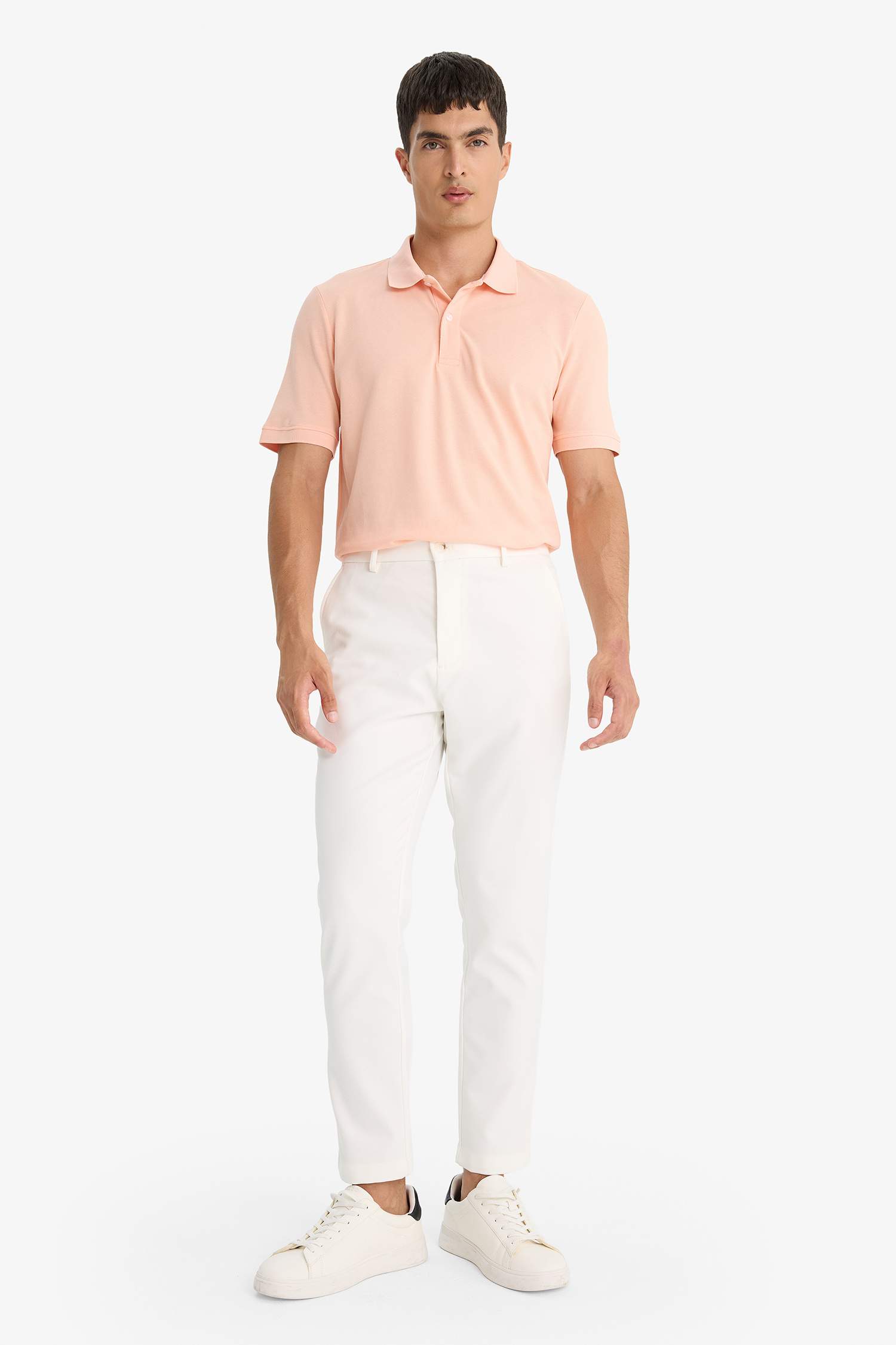 تيشيرت بولو قطن نص ردن بيكيه قصة عادية