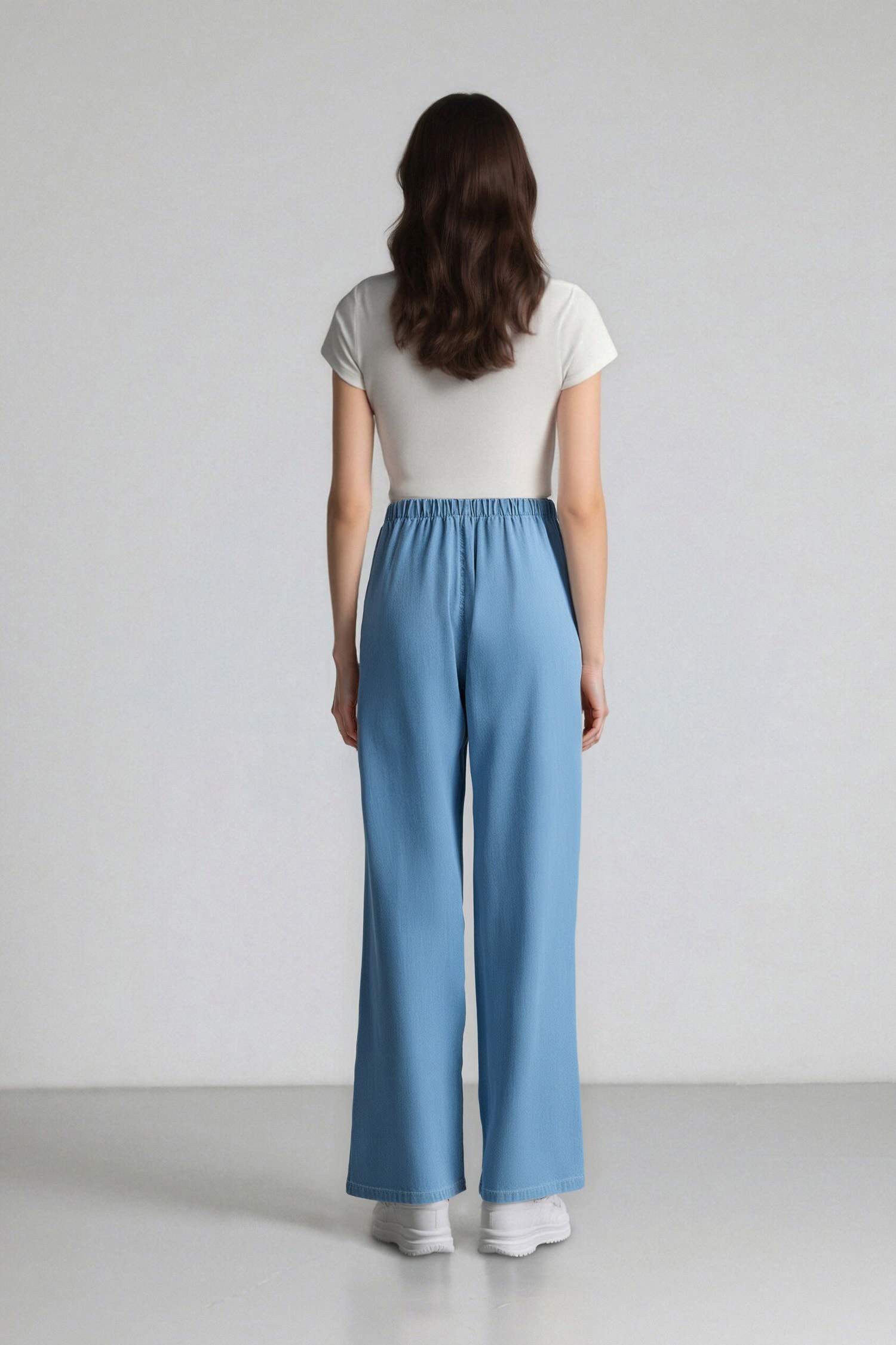 Jogger High Waist Ankle Length Parachute Jeans