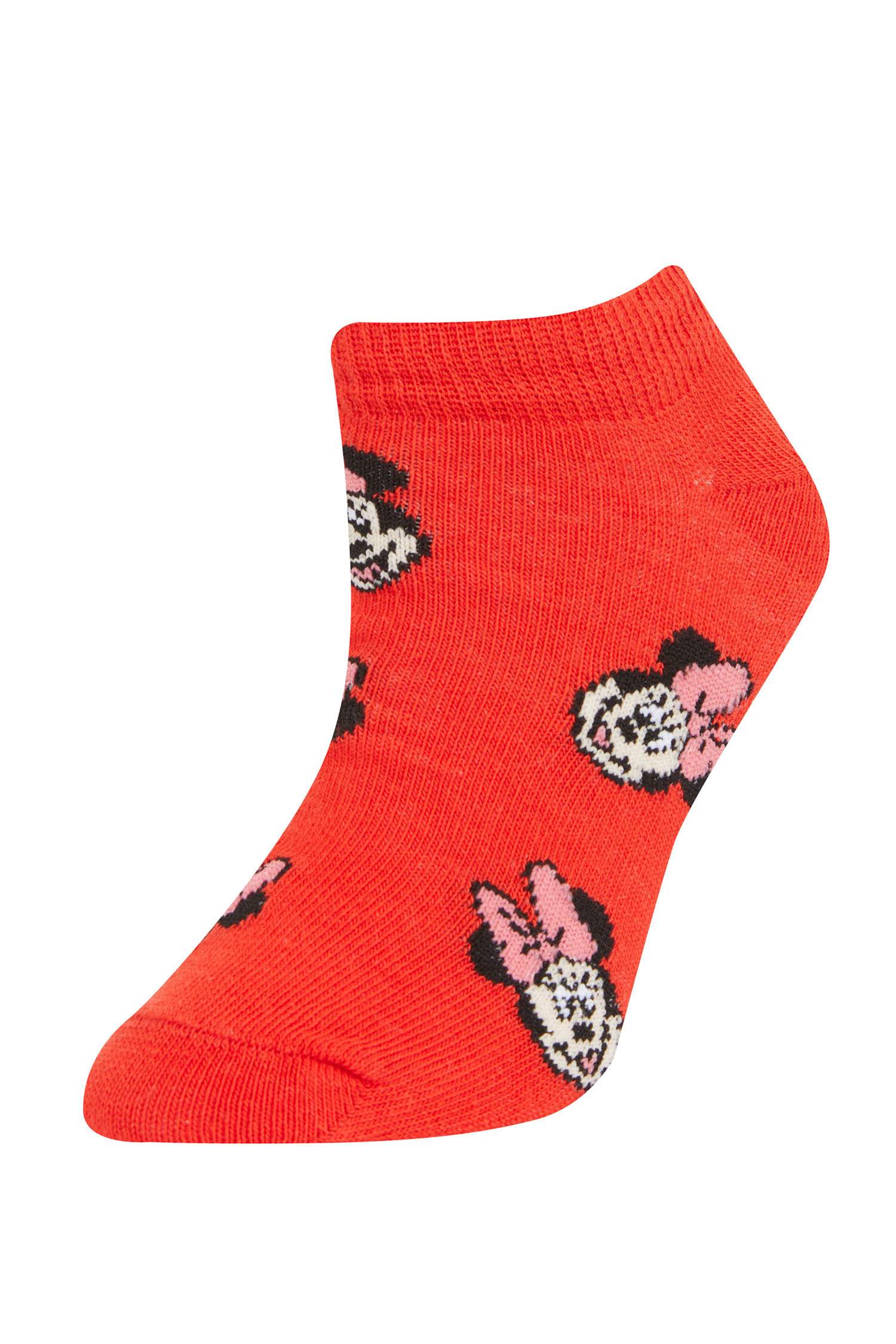 Girl Mickey & Minnie Licensed 3 piece Short Socks