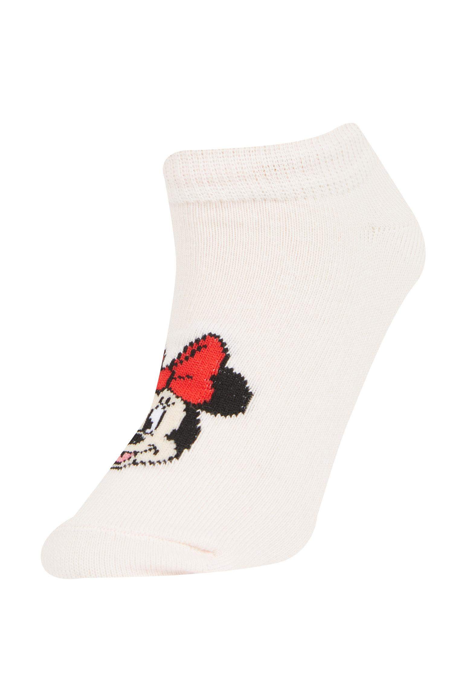 Girl Mickey & Minnie Licensed 3 piece Short Socks