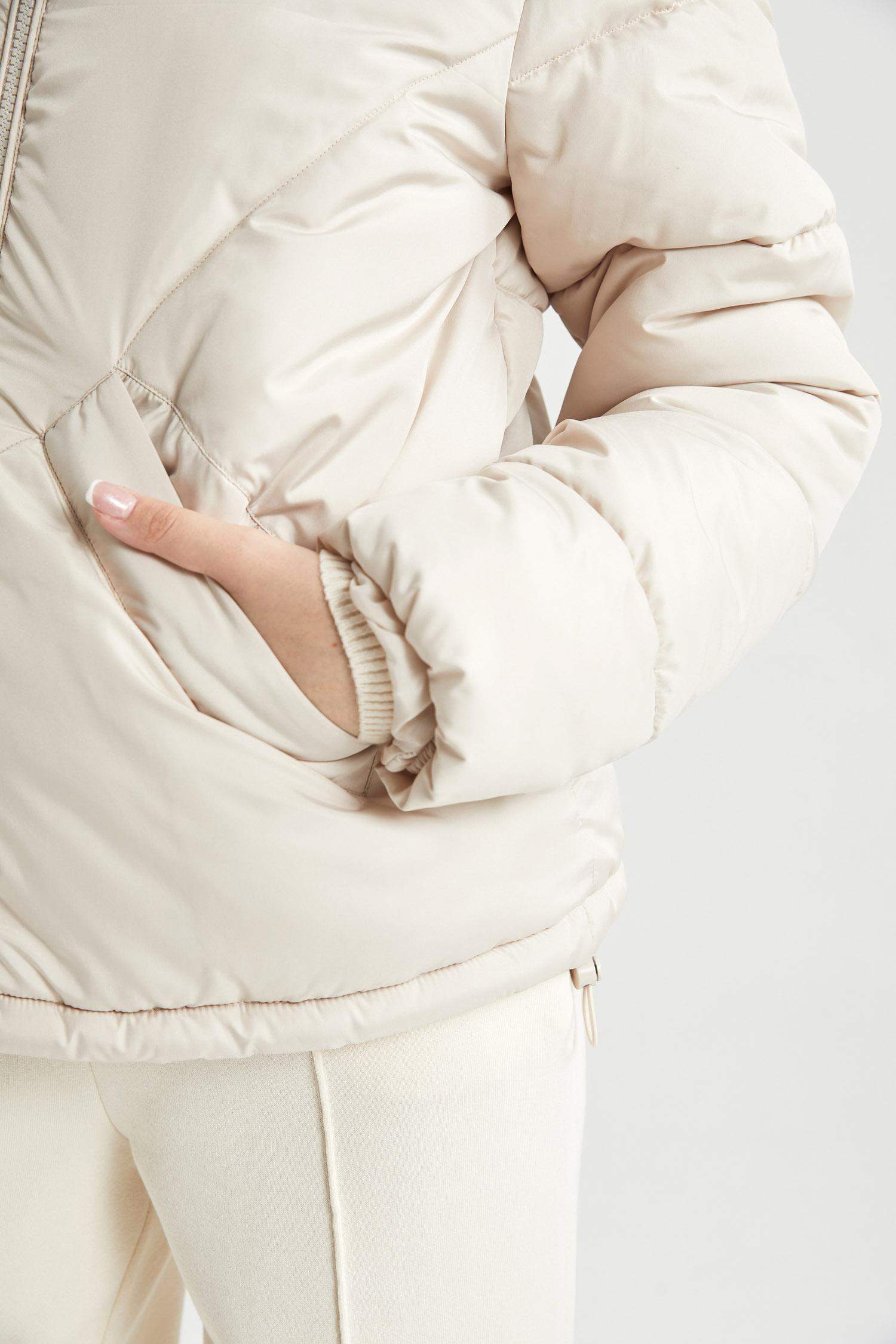 Waterproof Regular Fit Faux Fur Lined Puffer Jacket