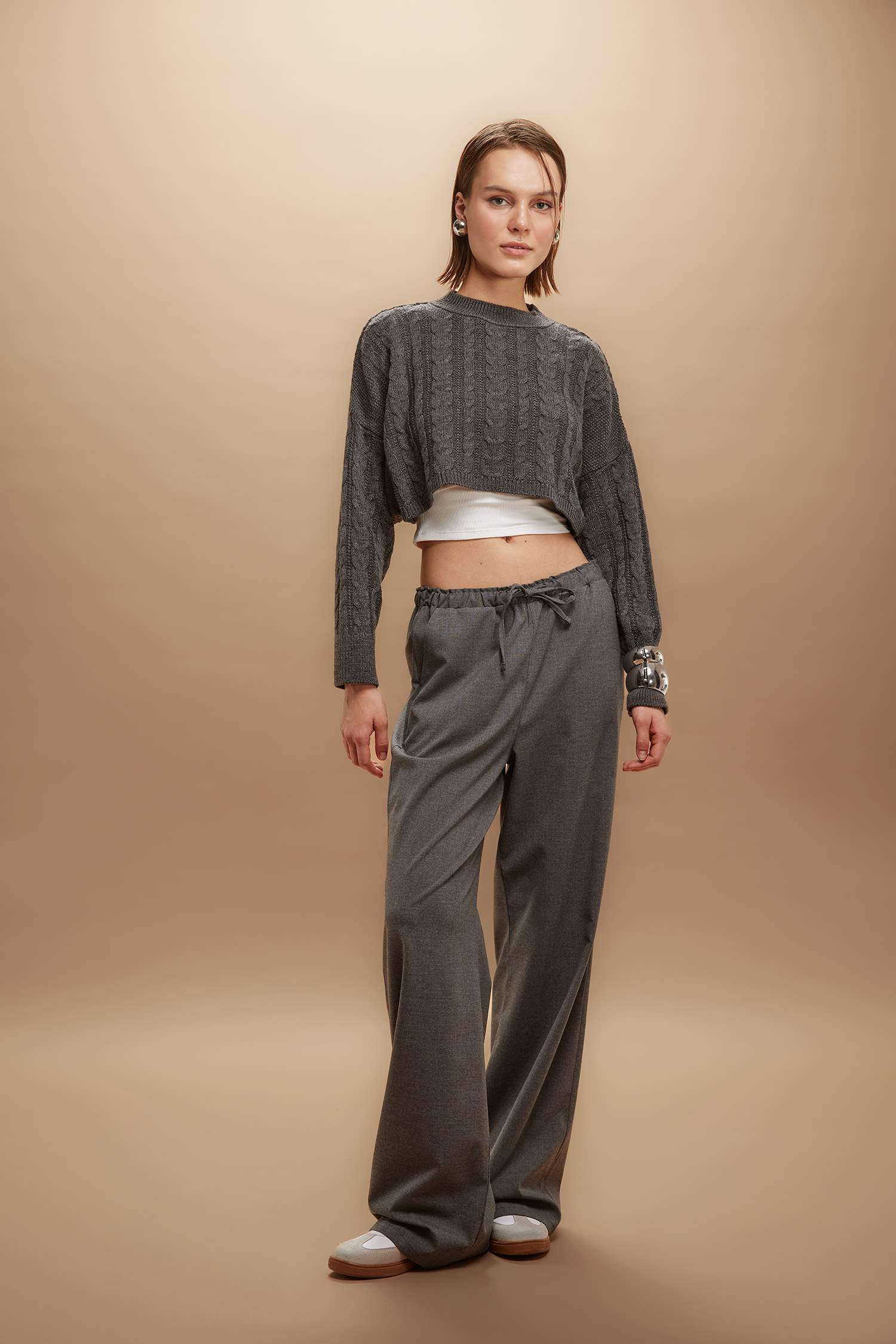 Wide Leg Trousers