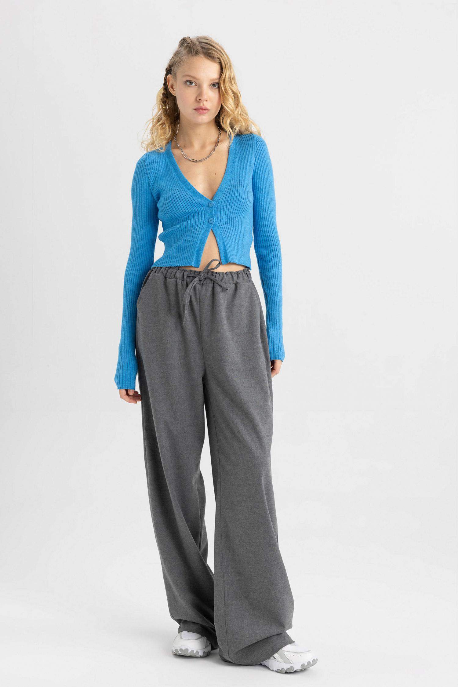 Wide Leg Trousers