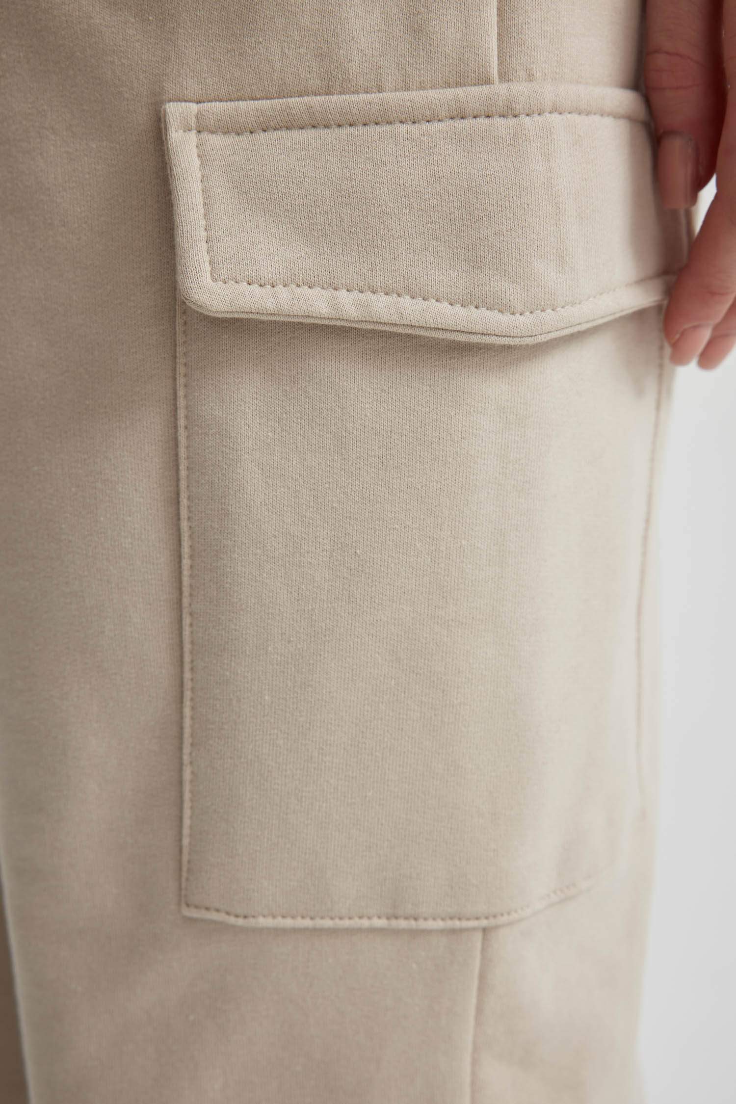 سروال جوجر قماش سميك