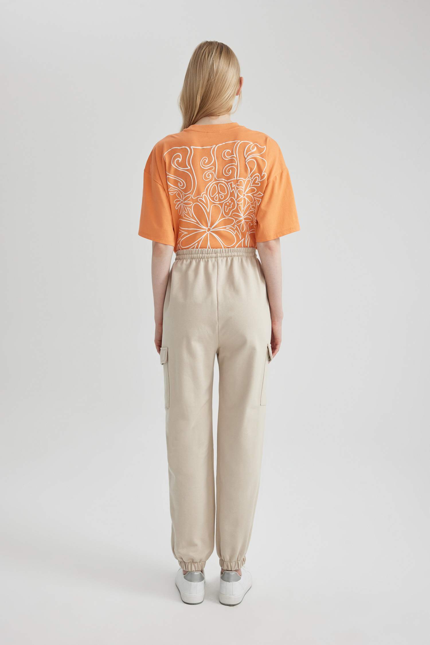 سروال جوجر قماش سميك