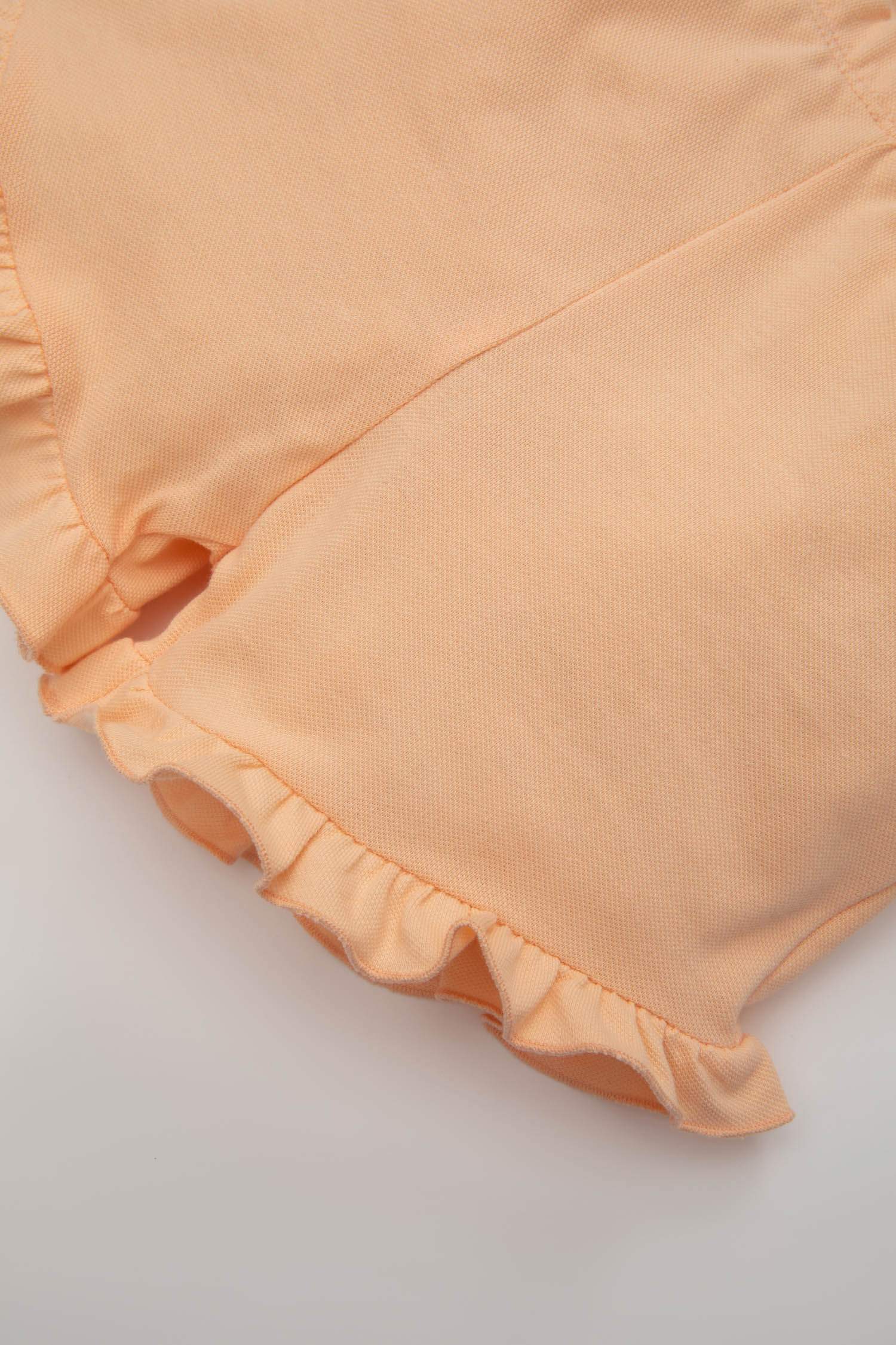 Baby Girl Pique Shorts