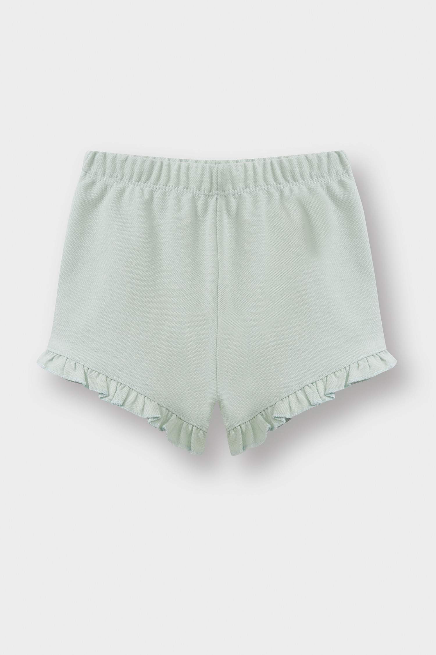 Baby Girl Pique Shorts